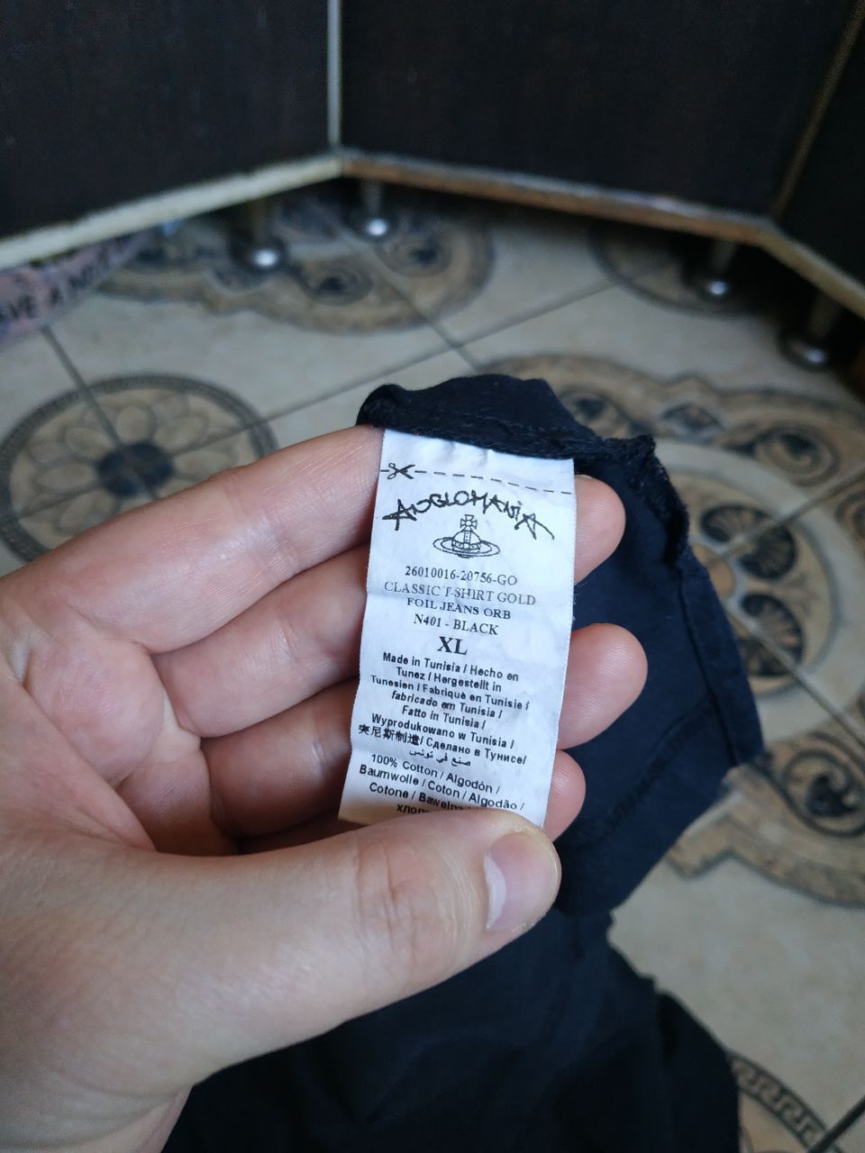 Vivienne Westwood Vivienne Westwood Anglomania Orb Jeans T-Shirt Authentic Size US XL / EU 56 / 4 - 9 Thumbnail
