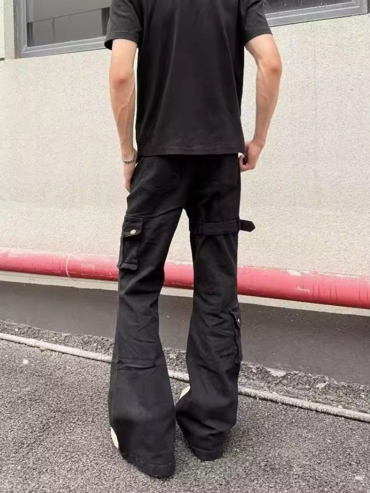 Other Slim Flare Cargo New Jeans Size US 33 - 3 Thumbnail