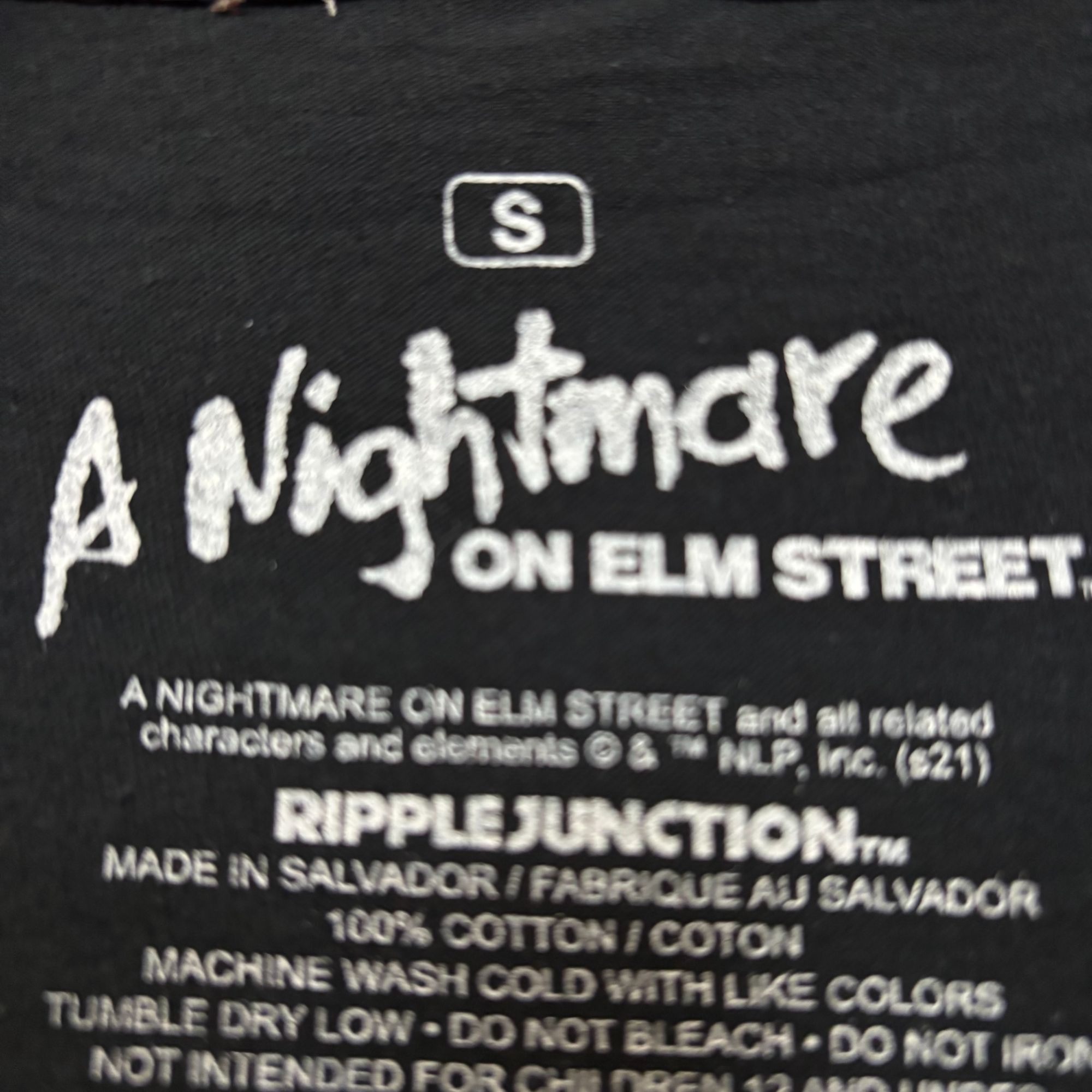 Ripple Junction Freddy Krueger A Nightmare On Elm Street T-Shirt Small Size US S / EU 44-46 / 1 - 4 Thumbnail