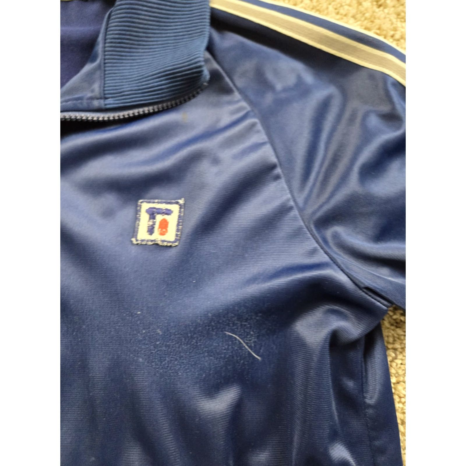 Vintage VINTAGE Todd 1 Track Jacket Mens Medium Blue Full Zip Long Sleeve 80s Size US S / EU 44-46 / 1 - 4 Thumbnail