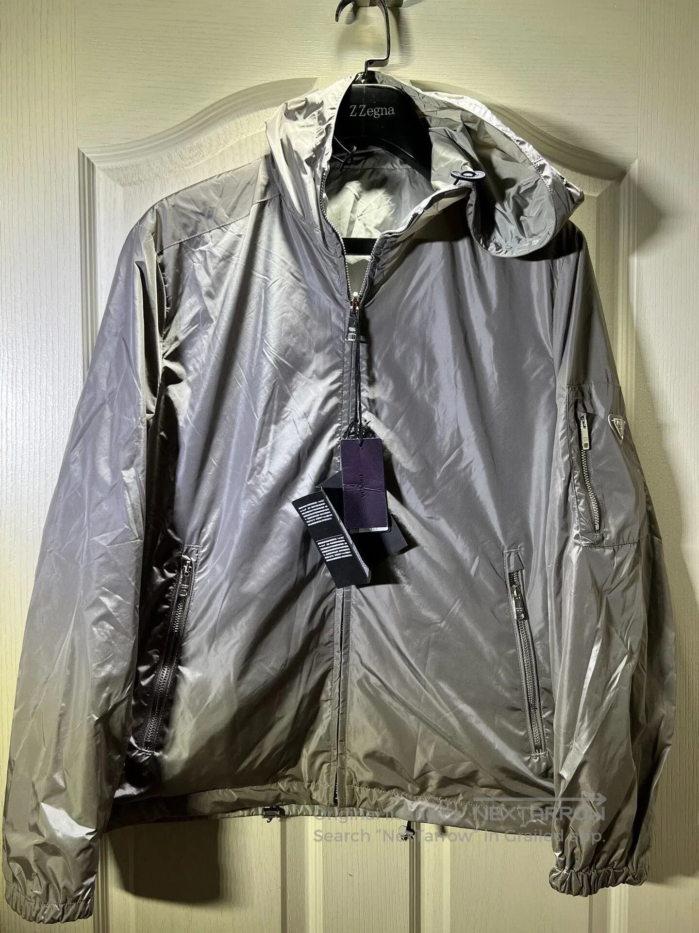 Prada Prada Men's Reversible Lightweight Jacket. Size US M / EU 48-50 / 2 - 1 Thumbnail