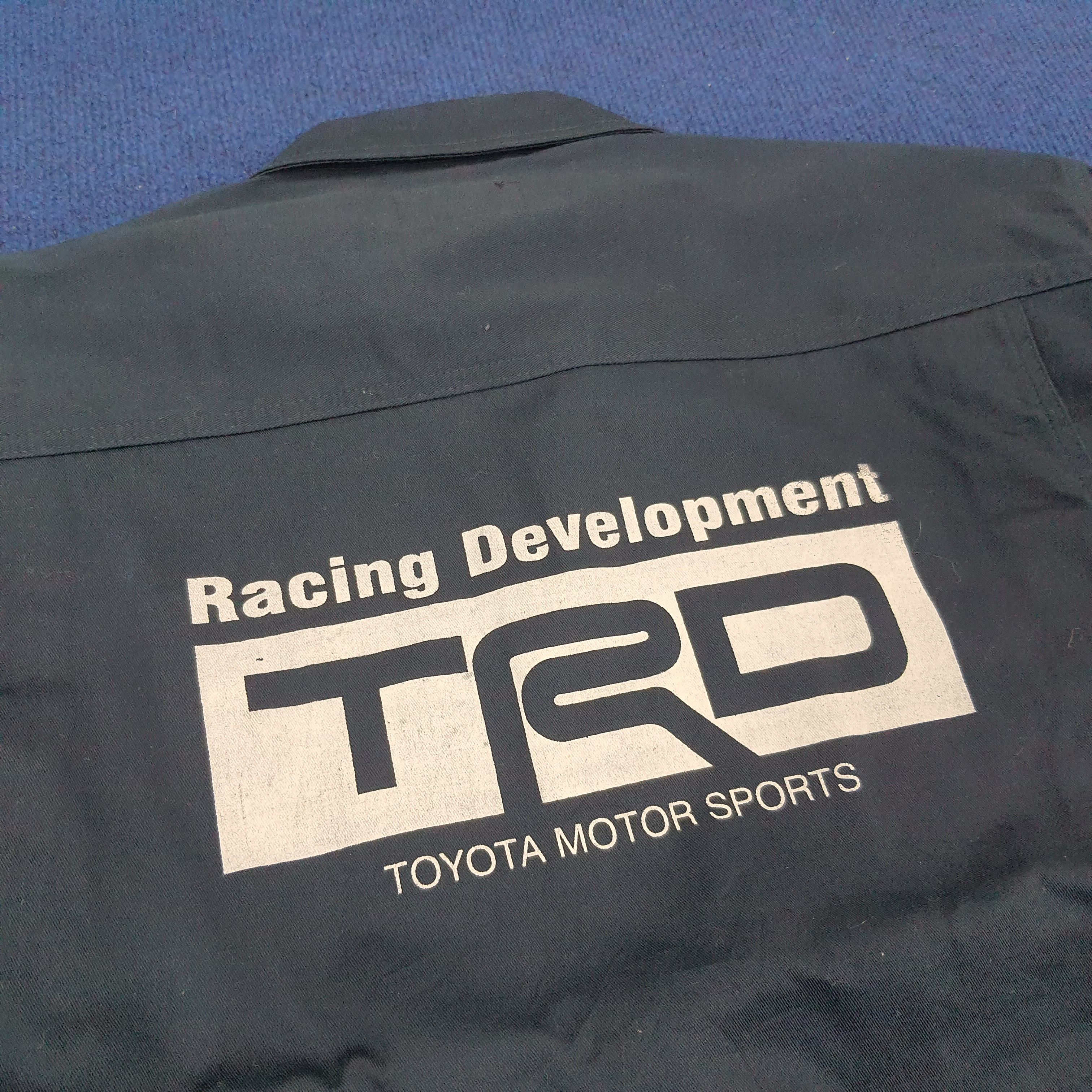Japanese Brand × Vintage Vintage TRD Toyota Motor Sports Racing Jacket Size US L / EU 52-54 / 3 - 2 Thumbnail