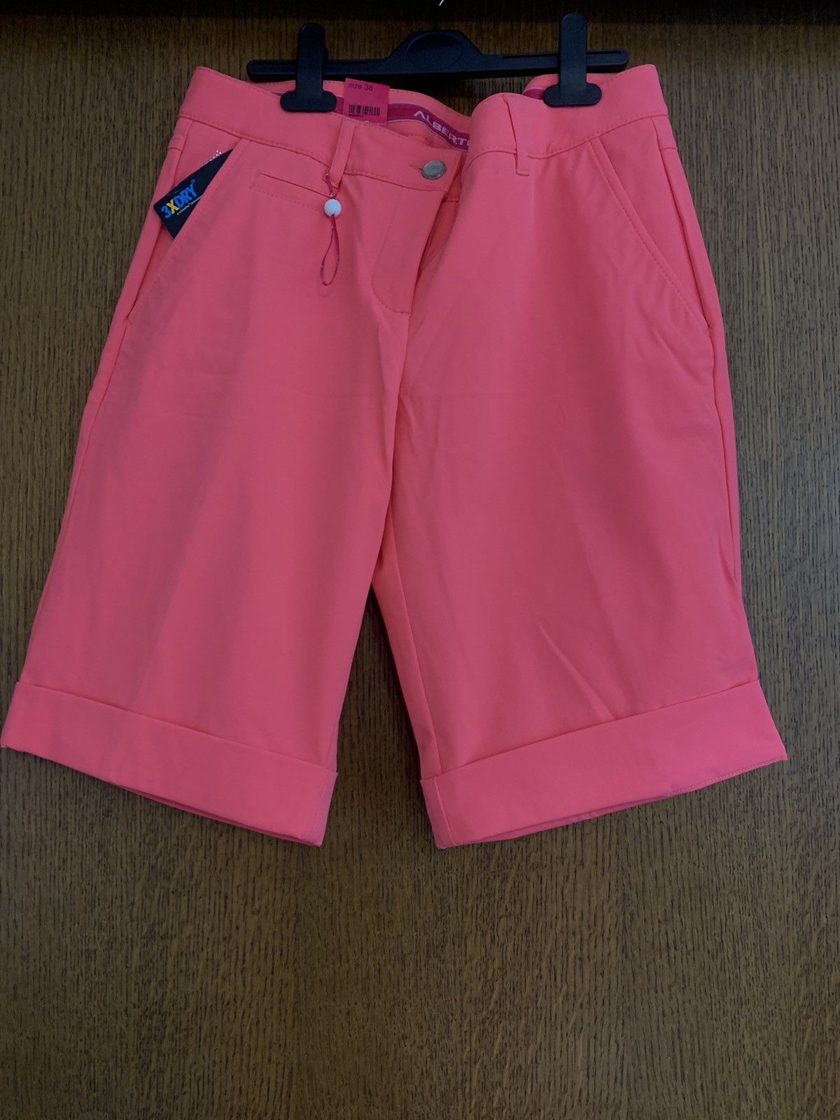 Alberto ALBERTO hot pink golf shorts Size 27" / US 4 / IT 40 - 1 Thumbnail