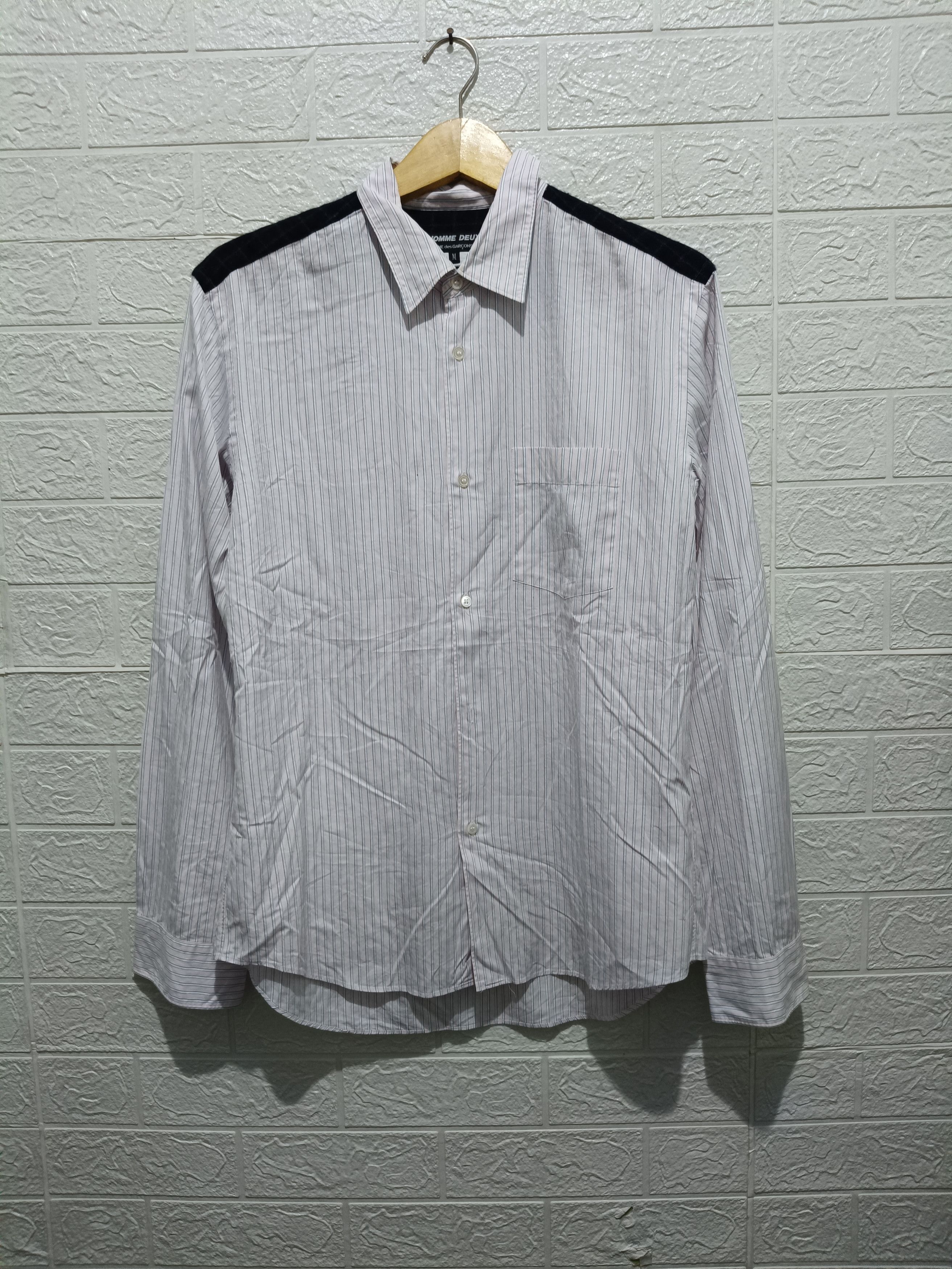 Comme des Garcons Homme Deux Comme des garcons homme deux shirt button Size US M / EU 48-50 / 2 - 1 Thumbnail
