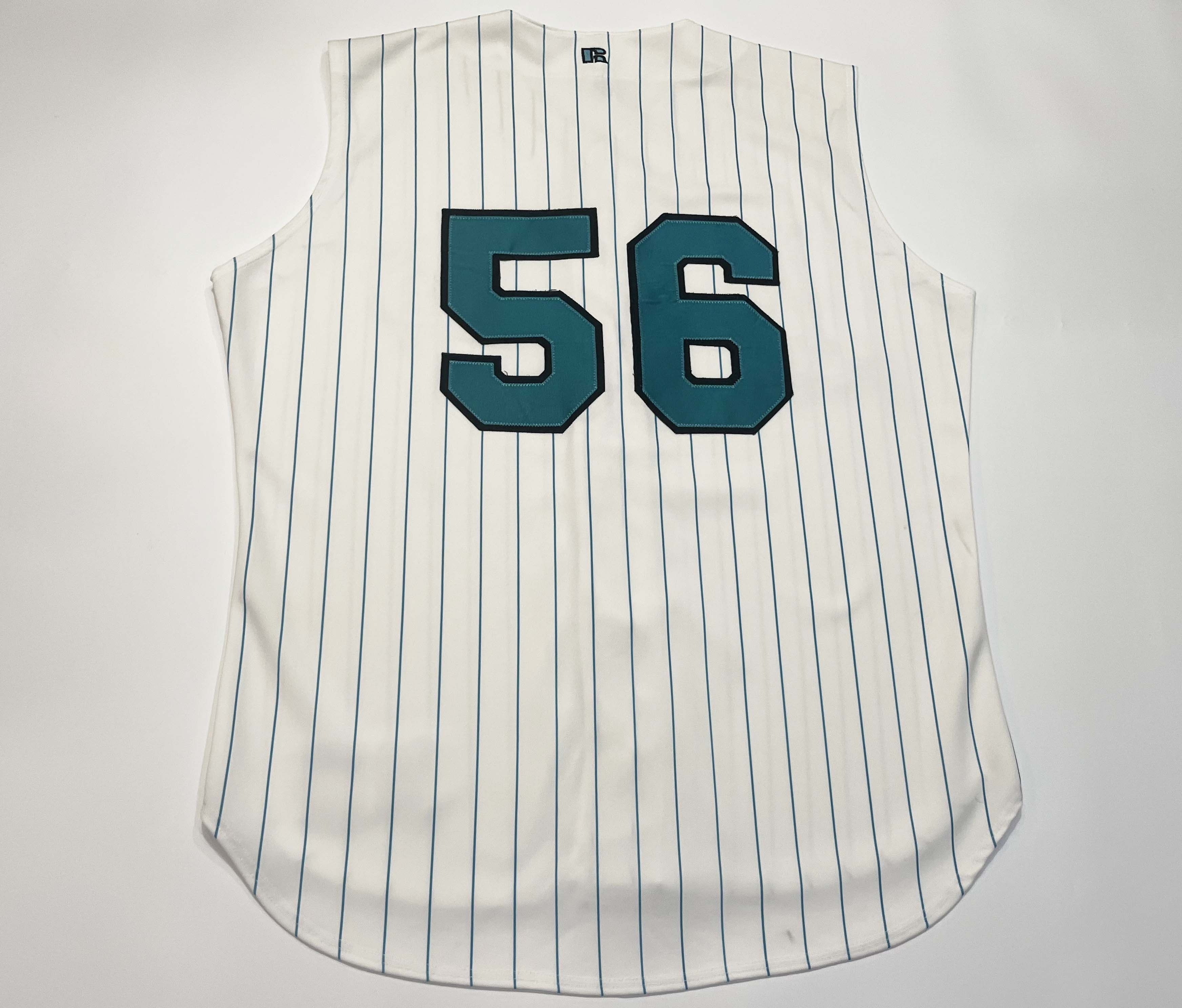 Russell Athletic Vtg Russell Diamond MLB Florida Marlins #56 Vest Jersey Size US L / EU 52-54 / 3 - 5 Thumbnail