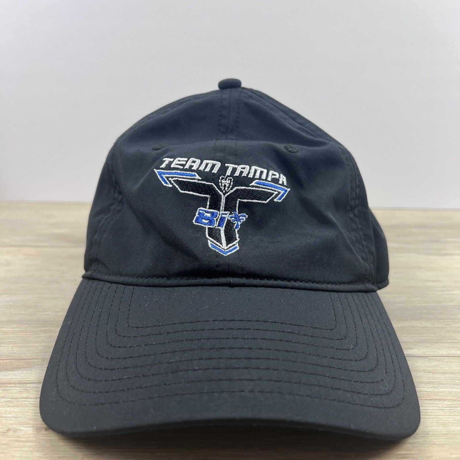 Other Team Tampa Hat Tampa Adjustable Hat Black Adjustable Hat Adu Size ONE SIZE - 2 Thumbnail