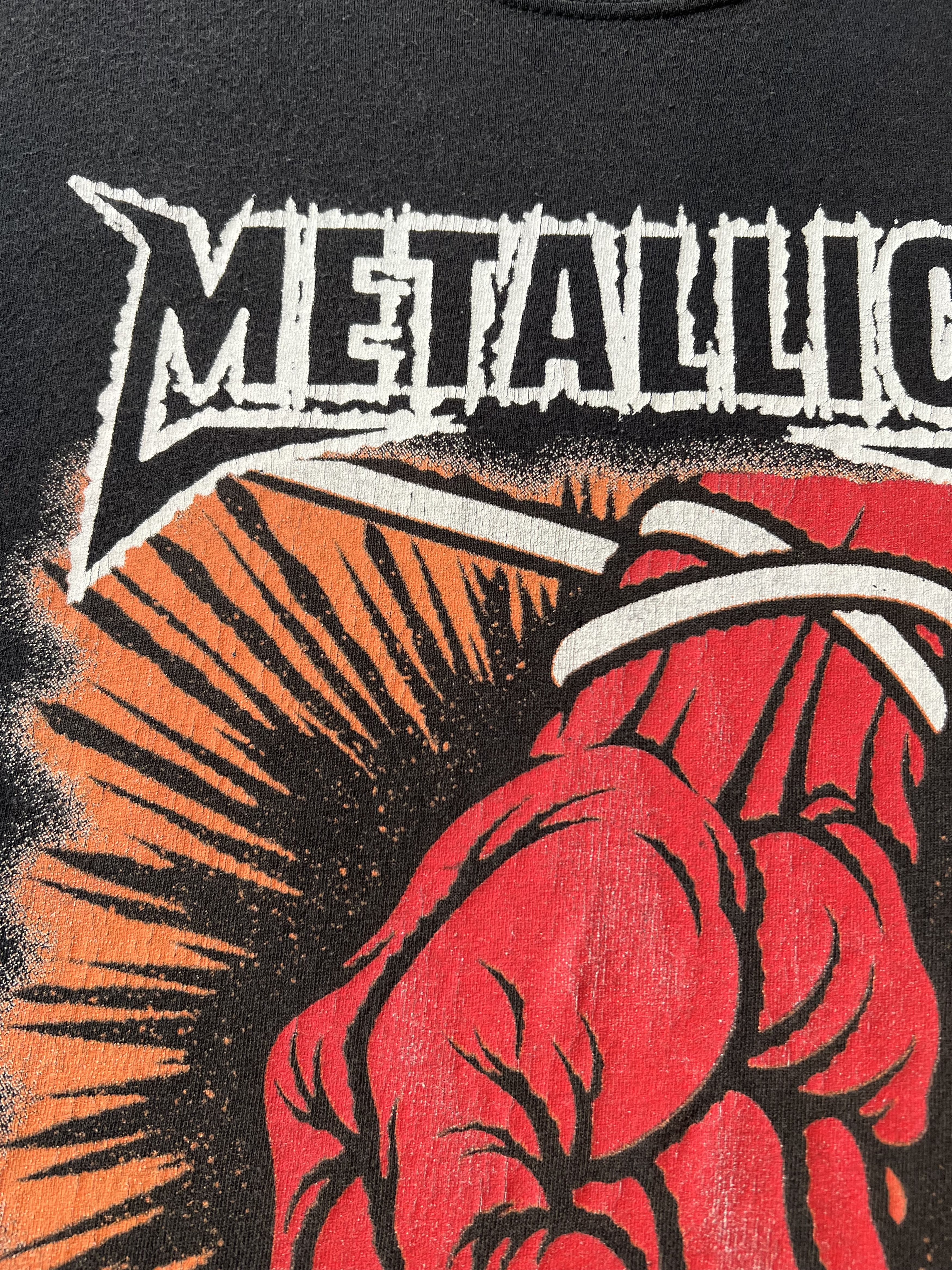 Band Tees Vintage 2004 Metallica St. Anger Download Donington T-shirt Size US XL / EU 56 / 4 - 6 Thumbnail