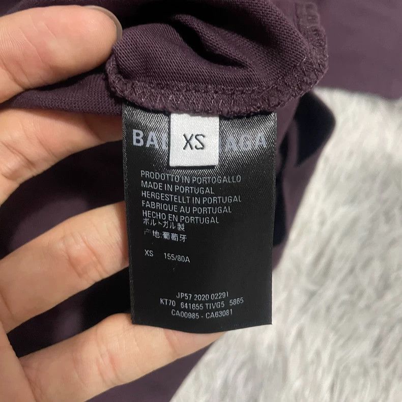 Balenciaga Balenciaga Front and Back Letter Logo Short Sleeve T-Shirt Size US XS / EU 42 / 0 - 9 Thumbnail