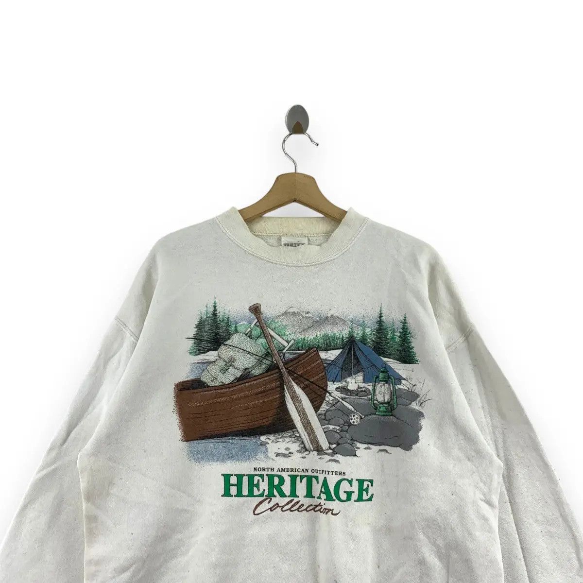 Tultex Vintage 90’ TULTEX NORTH AMERICAN OUTFITTERS Size L / US 10 / IT 46 - 2 Thumbnail