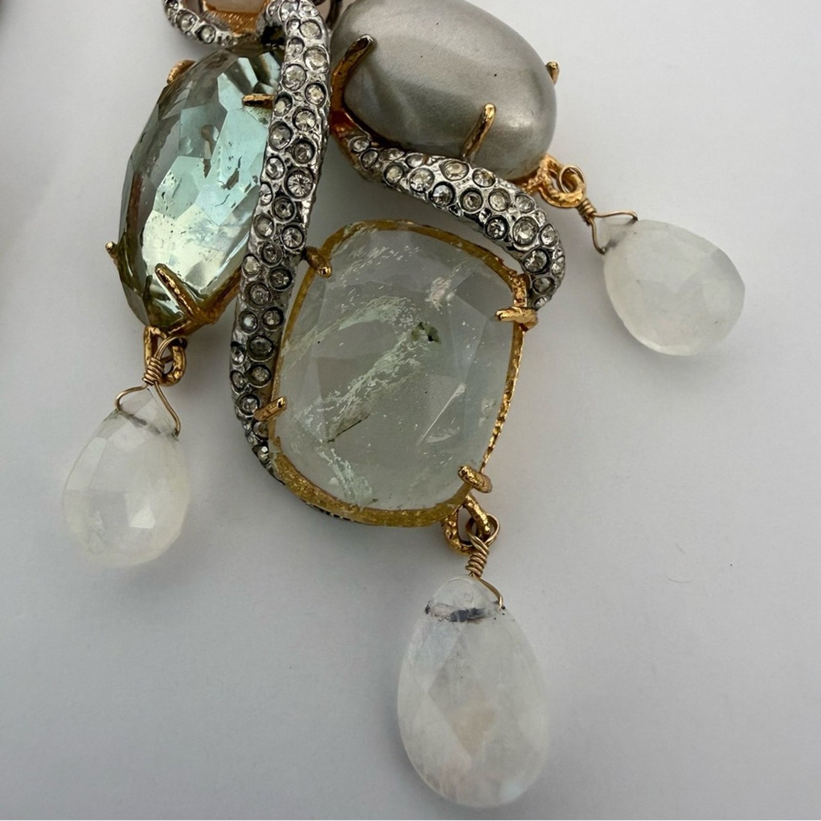 Alexis Bittar Alexis Bittar clip on earrings signed pyrite rock star Size ONE SIZE - 3 Thumbnail