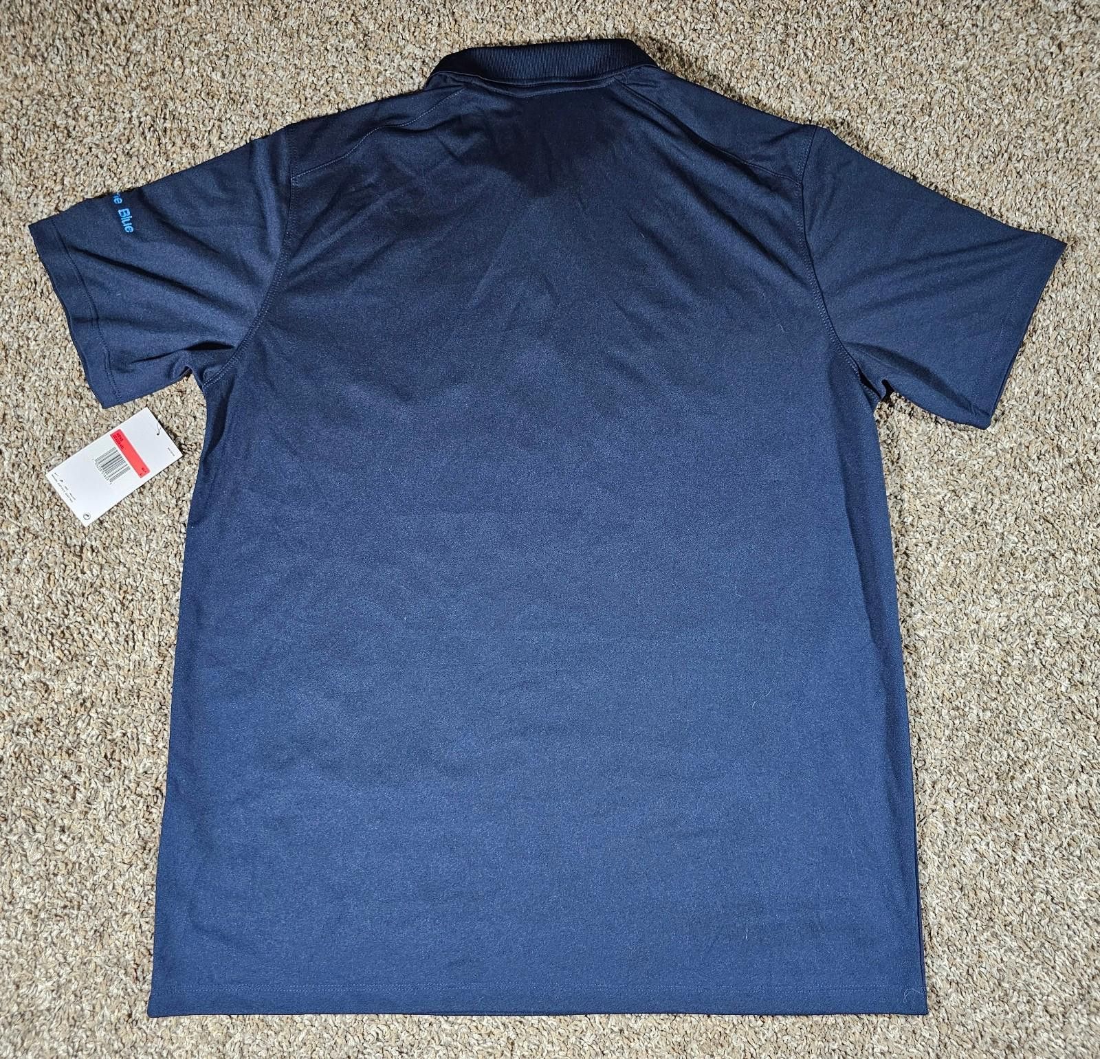 Nike NIKE Golf Polo Shirt "Malcolm Look to the Blue" NWD Large Size US L / EU 52-54 / 3 - 6 Thumbnail