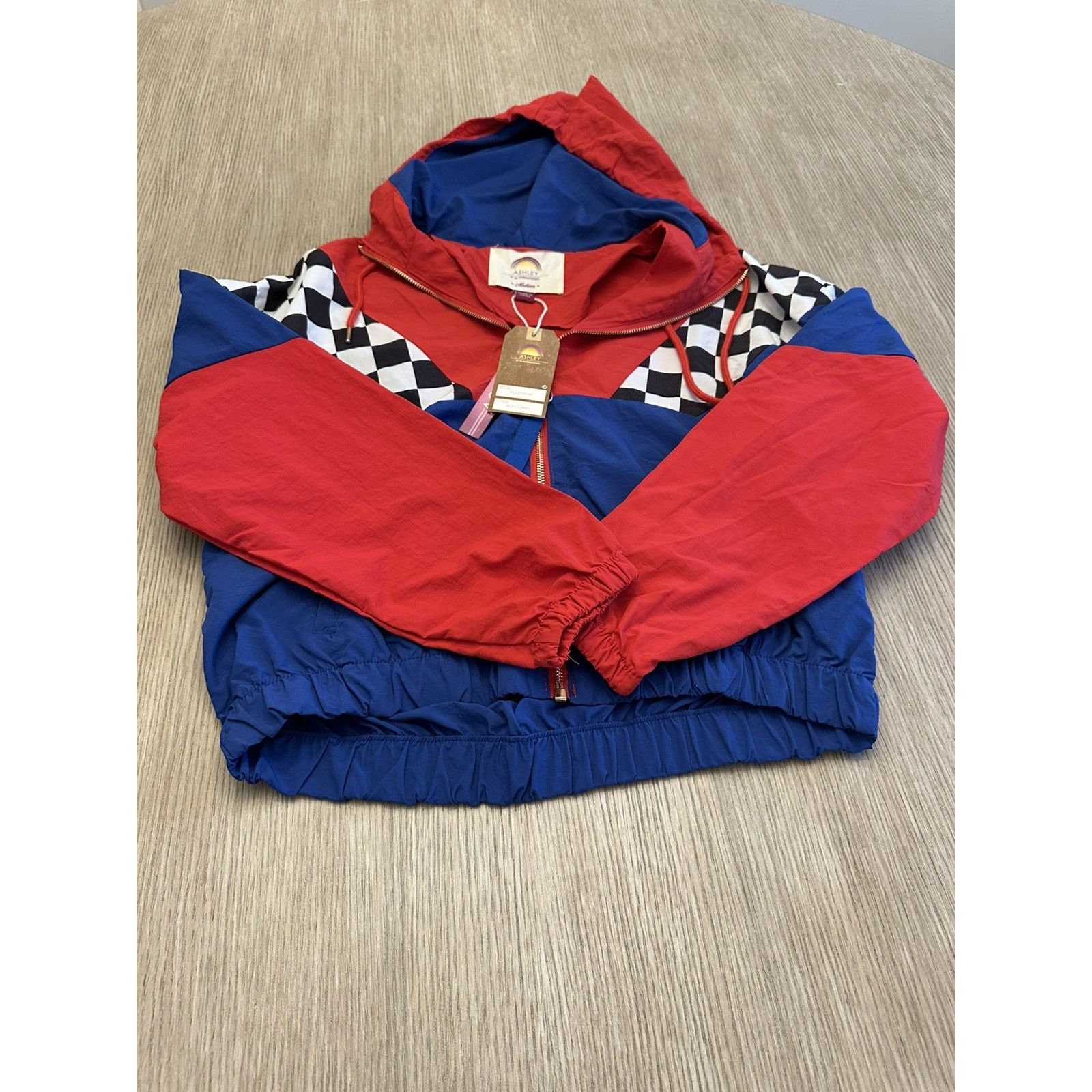 Nordstrom Y2K Ashley by 26 International Colorblock Windbreaker NWT M Size M / US 6-8 / IT 42-44 - 9 Thumbnail