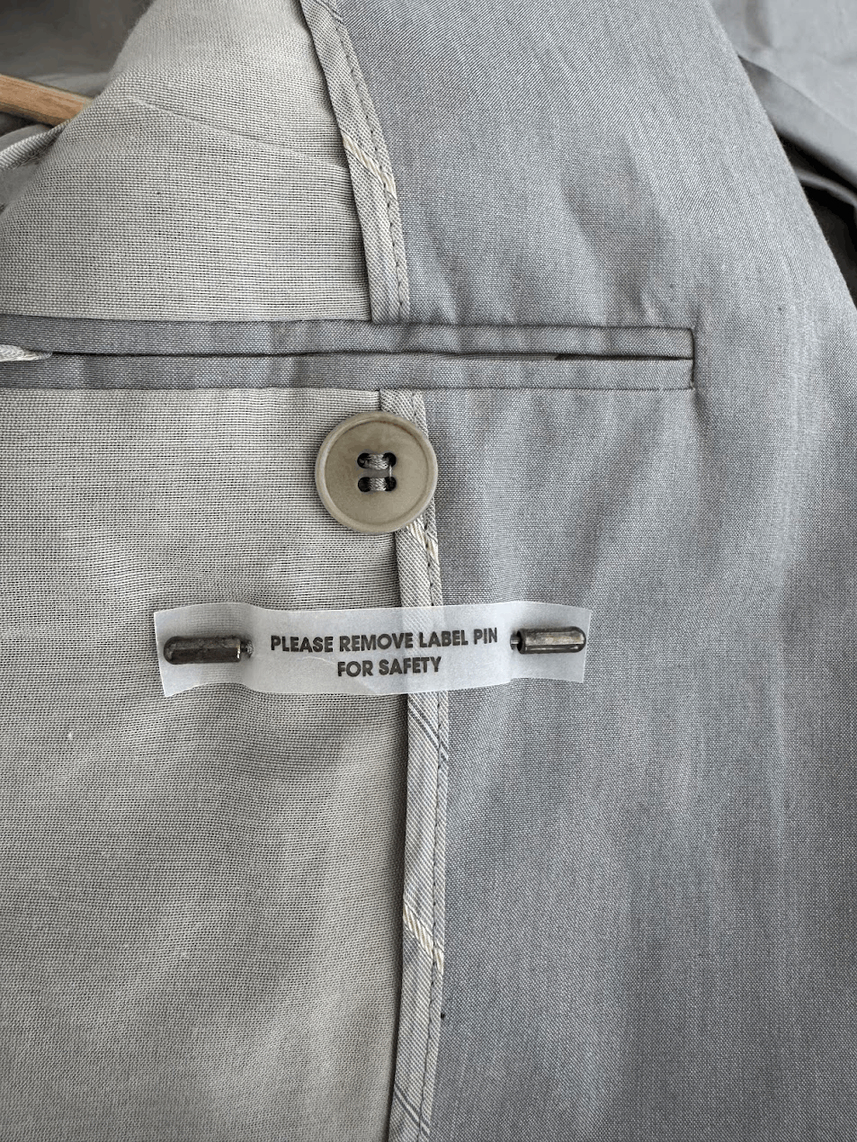 Deepti SUB/45 Grey Full Suit Size 38R - 4 Thumbnail
