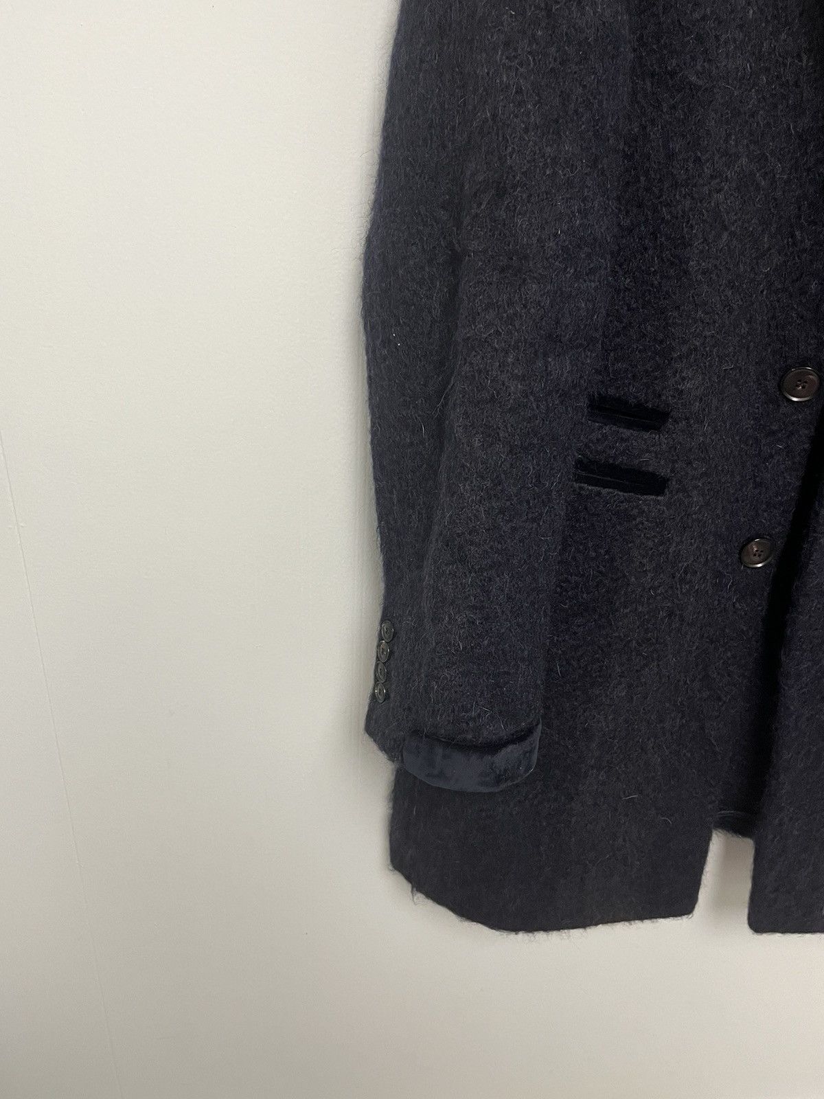 John Varvatos Velvet Trim mohair coat. 50 Size US M / EU 48-50 / 2 - 12 Thumbnail