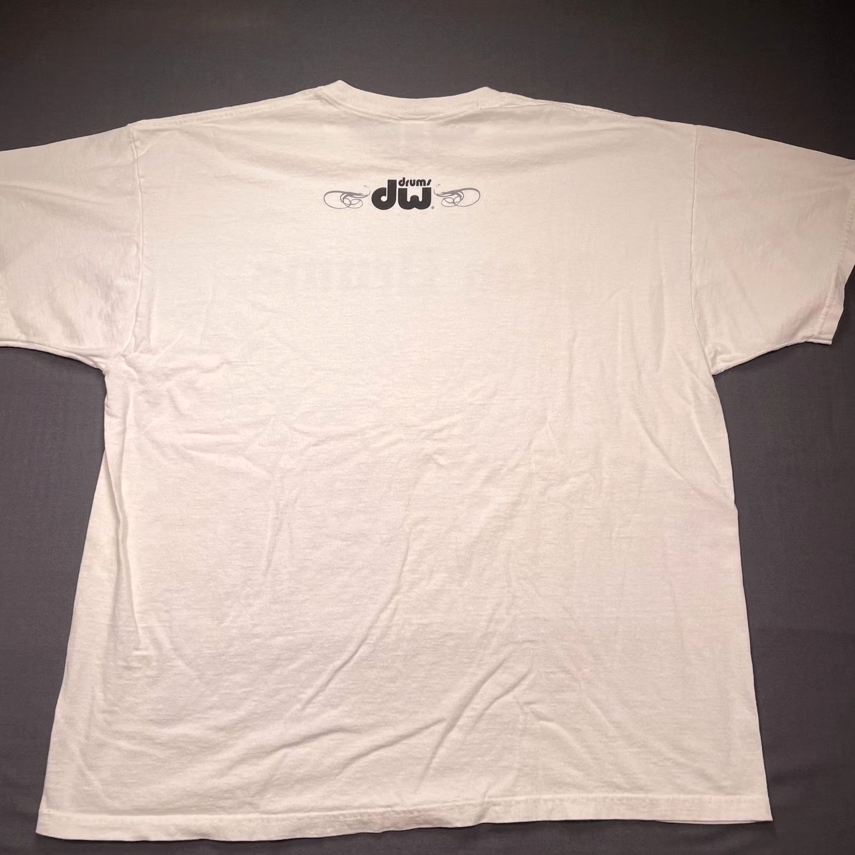 Fruit Of The Loom DW Drums Play Drums Shirt Mens 2XL White Graphic Music Tee Fruit Of The Loom Size US XXL / EU 58 / 5 - 5 Thumbnail