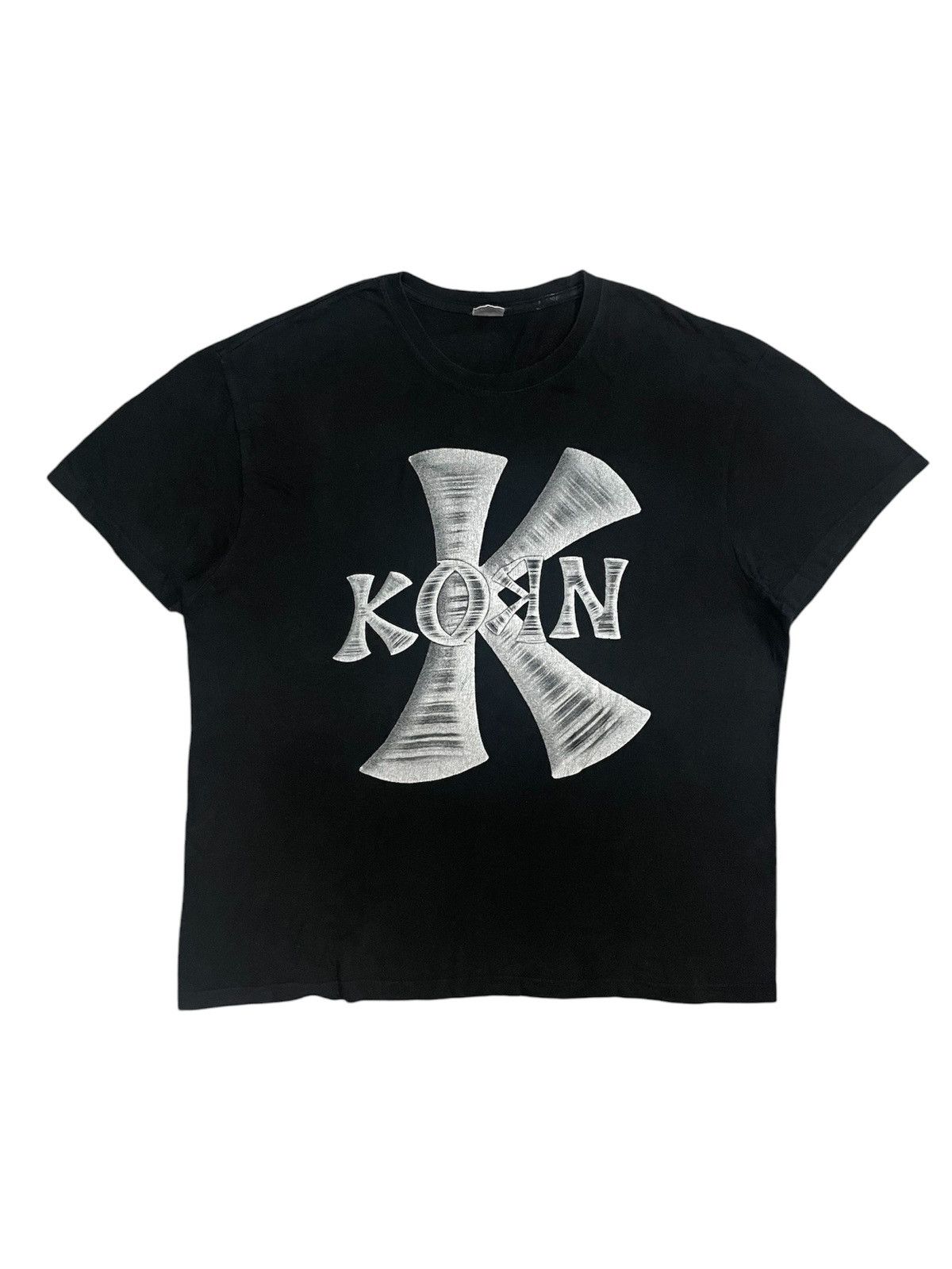 Band Tees × Vintage Vintage Korn Rock Band Tshirt Size US XXL / EU 58 / 5 - 1 Thumbnail