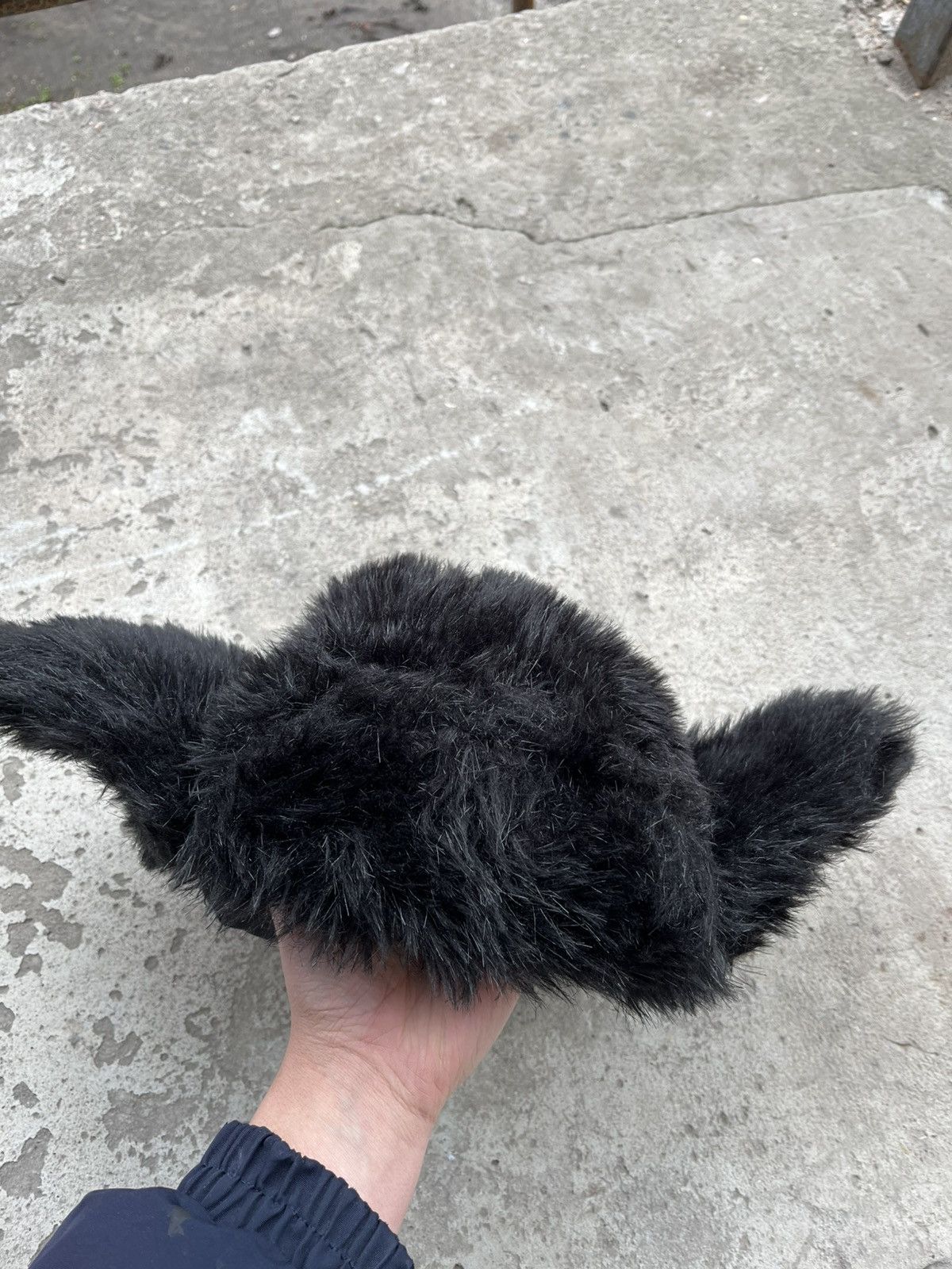 Hysteric Glamour × If Six Was Nine × Japanese Brand 90s Japanese Fur Faux Fuzzy Trapper Mohair Ushanka Hat Y2K Size ONE SIZE - 7 Thumbnail