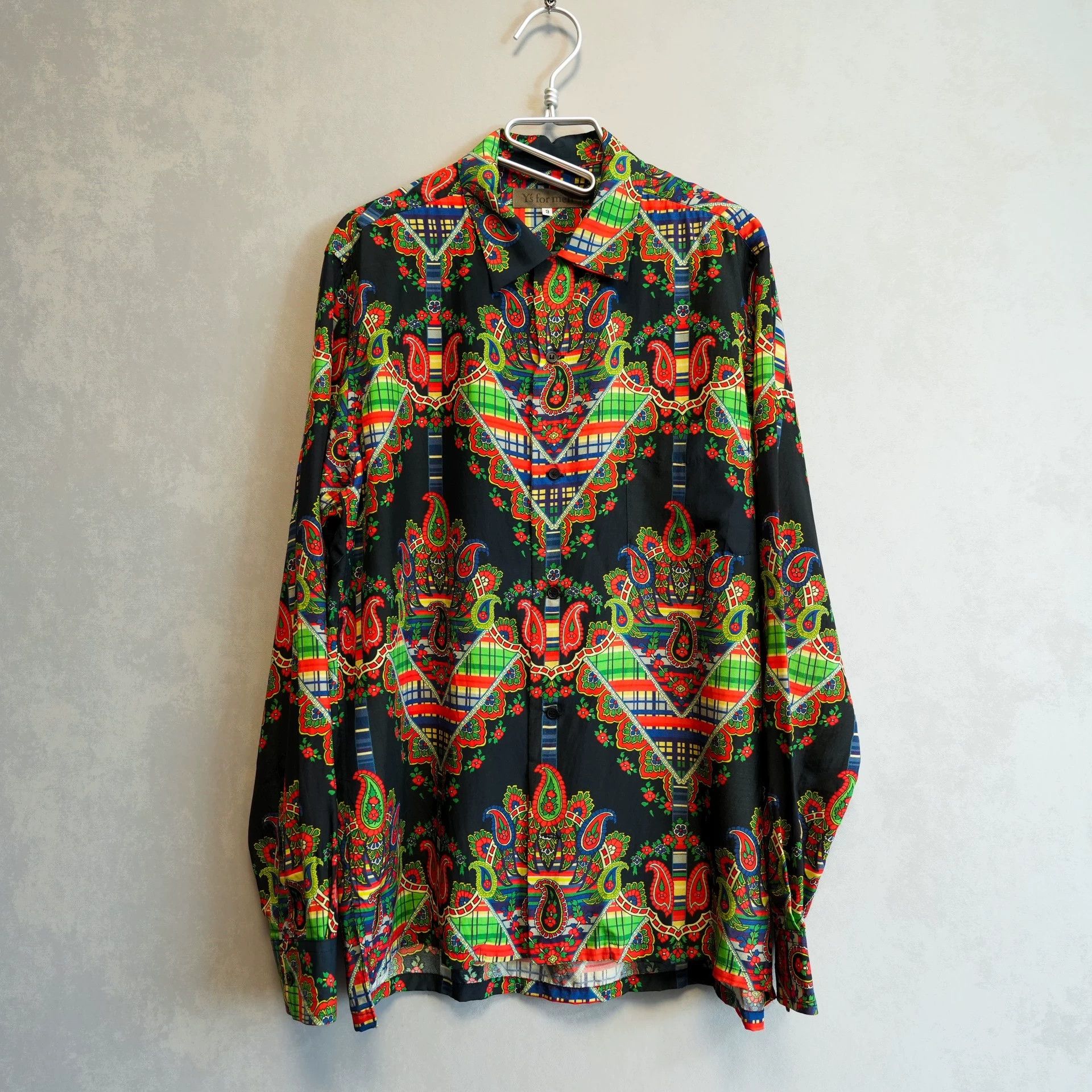 Yohji Yamamoto Yohji Yamamoto Y's for men 04SS Floral Church Silk Shirt Size US L / EU 52-54 / 3 - 2 Thumbnail