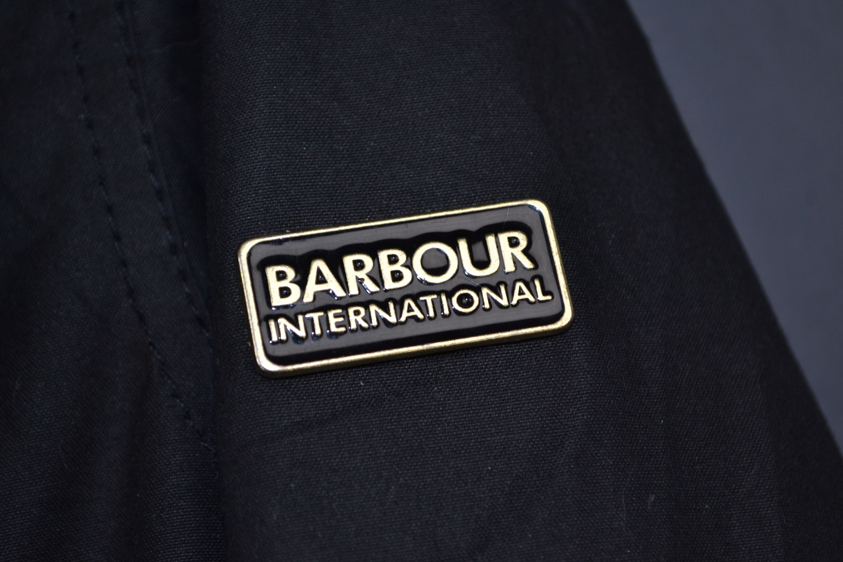 Barbour Barbour International Chicara Wax Jacket Biker Black Streak Size S / US 4 / IT 40 - 4 Thumbnail