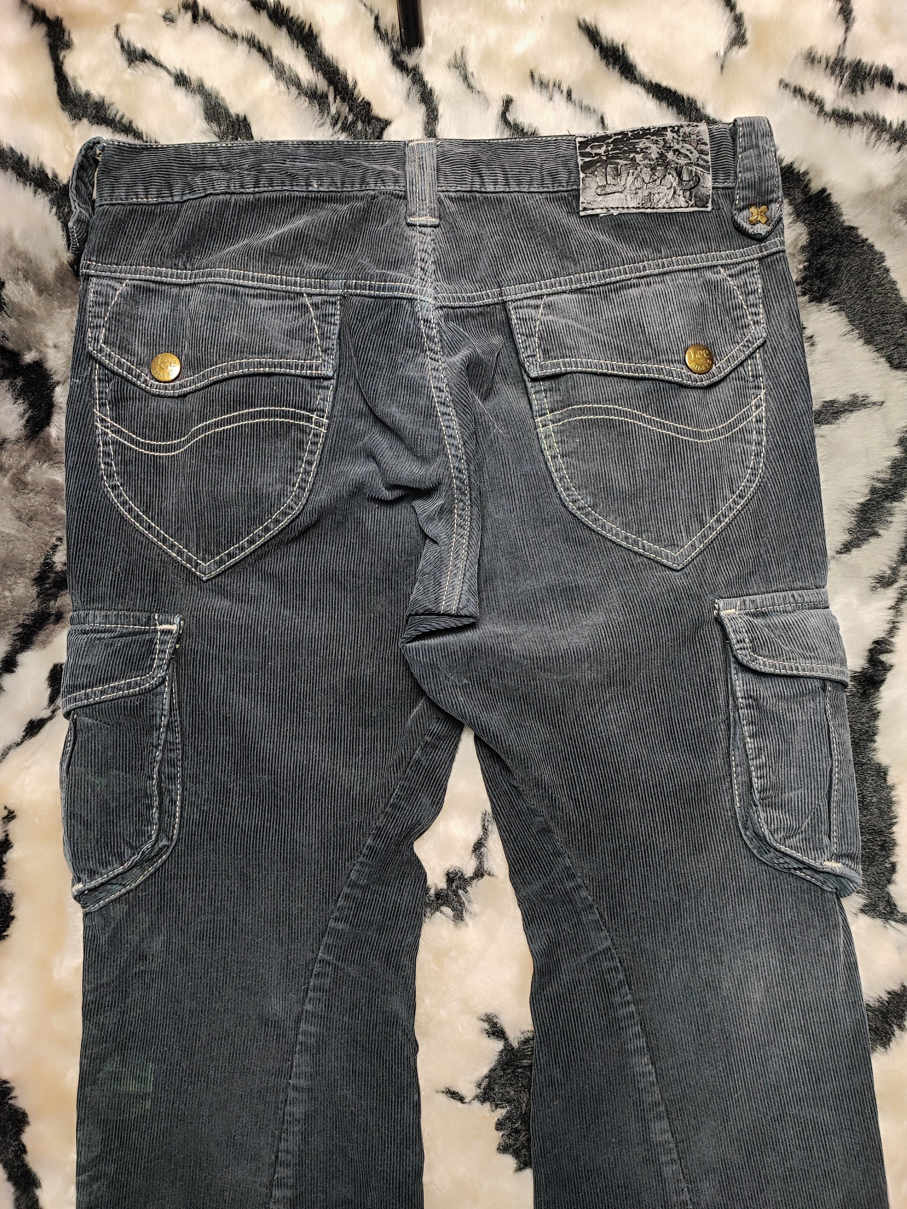 Lee Lee Bootcut Cargo Corduroy Size US 32 / EU 48 - 11 Thumbnail