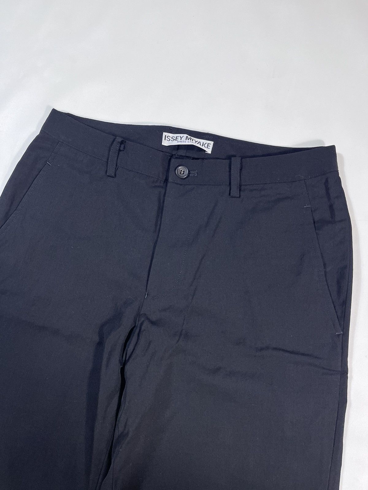 Issey Miyake ISSEY MIYAKE WHITE LABEL STRAIGHT PANTS Size 29" - 3 Thumbnail