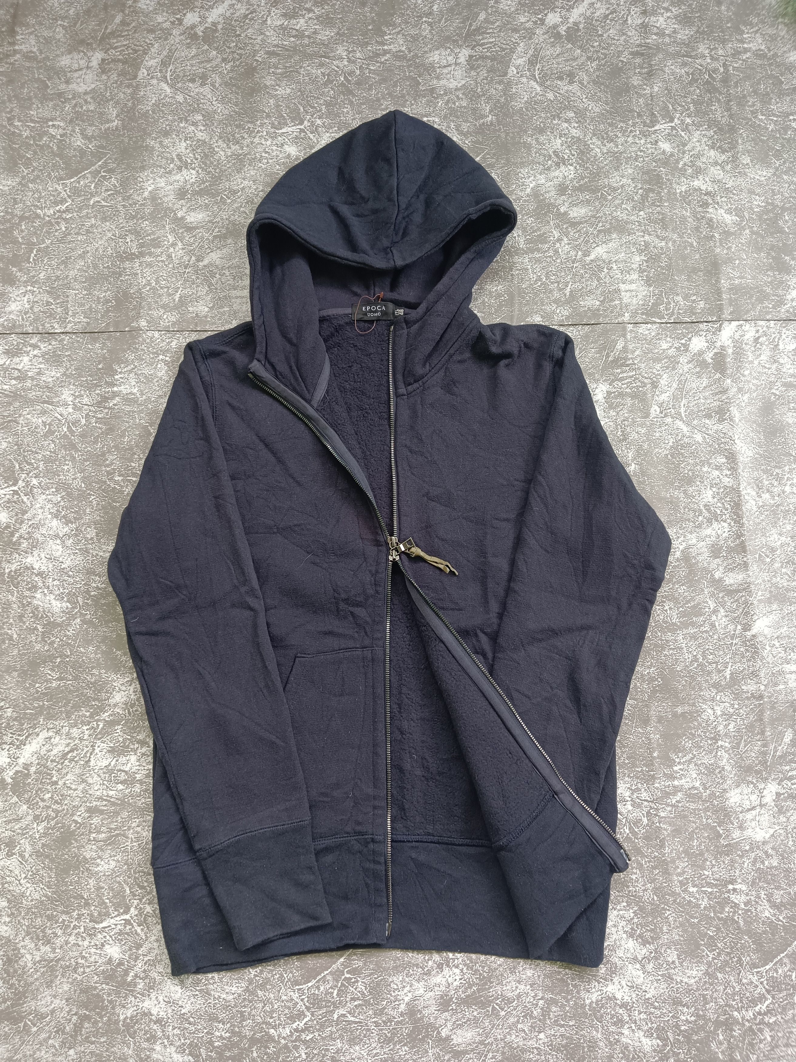 Japanese Brand Epoca Uomo Hoodie Ninja Raw Size US M / EU 48-50 / 2 - 2 Thumbnail