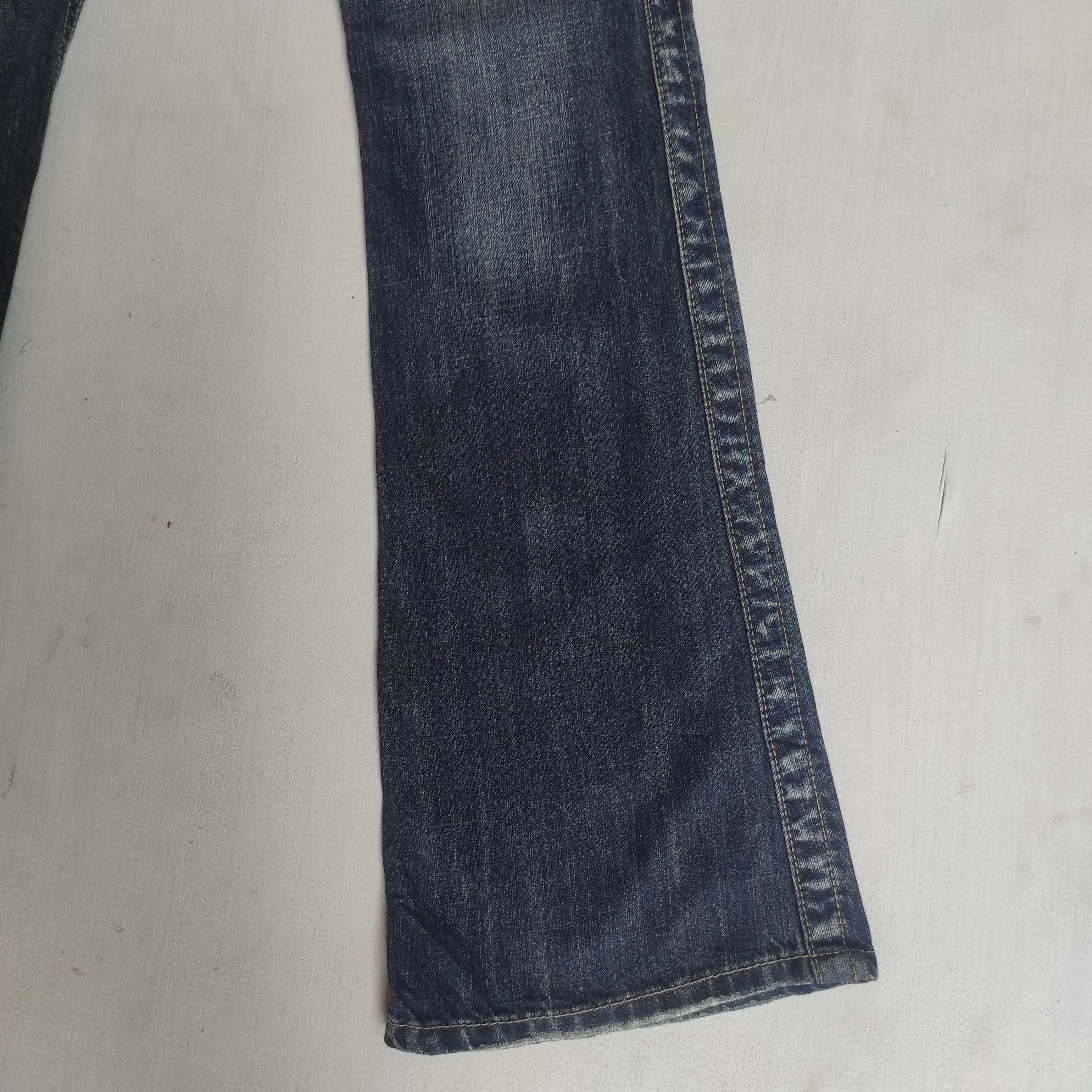 Hysteric Glamour Flare Jeans ORIRIN Low Rise Boot cut Denim Size 26" / US 2 / IT 38 - 7 Thumbnail