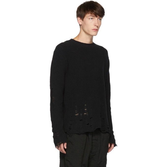 Song For The Mute FW17 Distressed Knit Size US S / EU 44-46 / 1 - 1 Thumbnail
