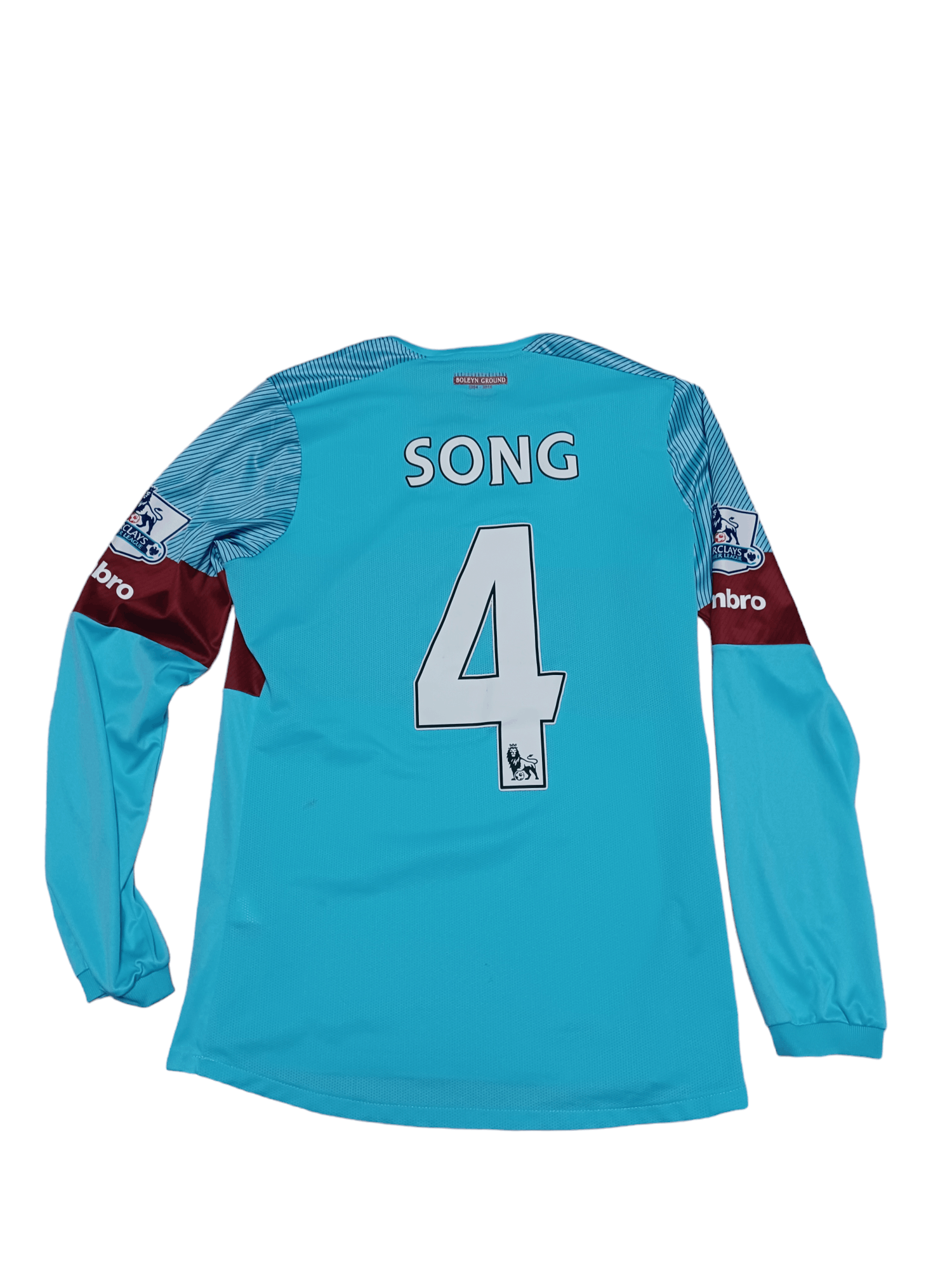 Umbro ALEXANDER SONG #4 WEST HAM VINTAGE UMBRO 2016 JERSEY Size US S / EU 44-46 / 1 - 1 Thumbnail