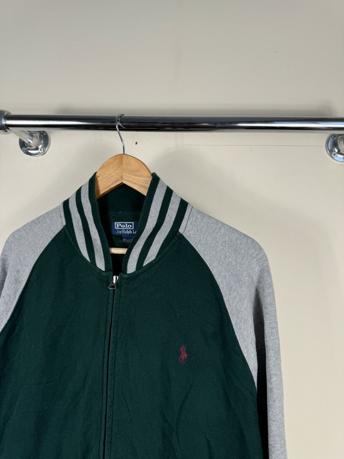 Polo Ralph Lauren Vintage Polo Ralph Lauren Full Zip Jacket Sweatshirt Size US L / EU 52-54 / 3 - 2 Thumbnail