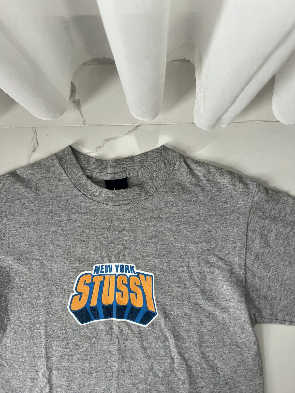 Stussy × Vintage 90’s STUSSY NEW YORK KNICKS NBA TEAM RARE Y2K TEE Size US S / EU 44-46 / 1 - 2 Thumbnail
