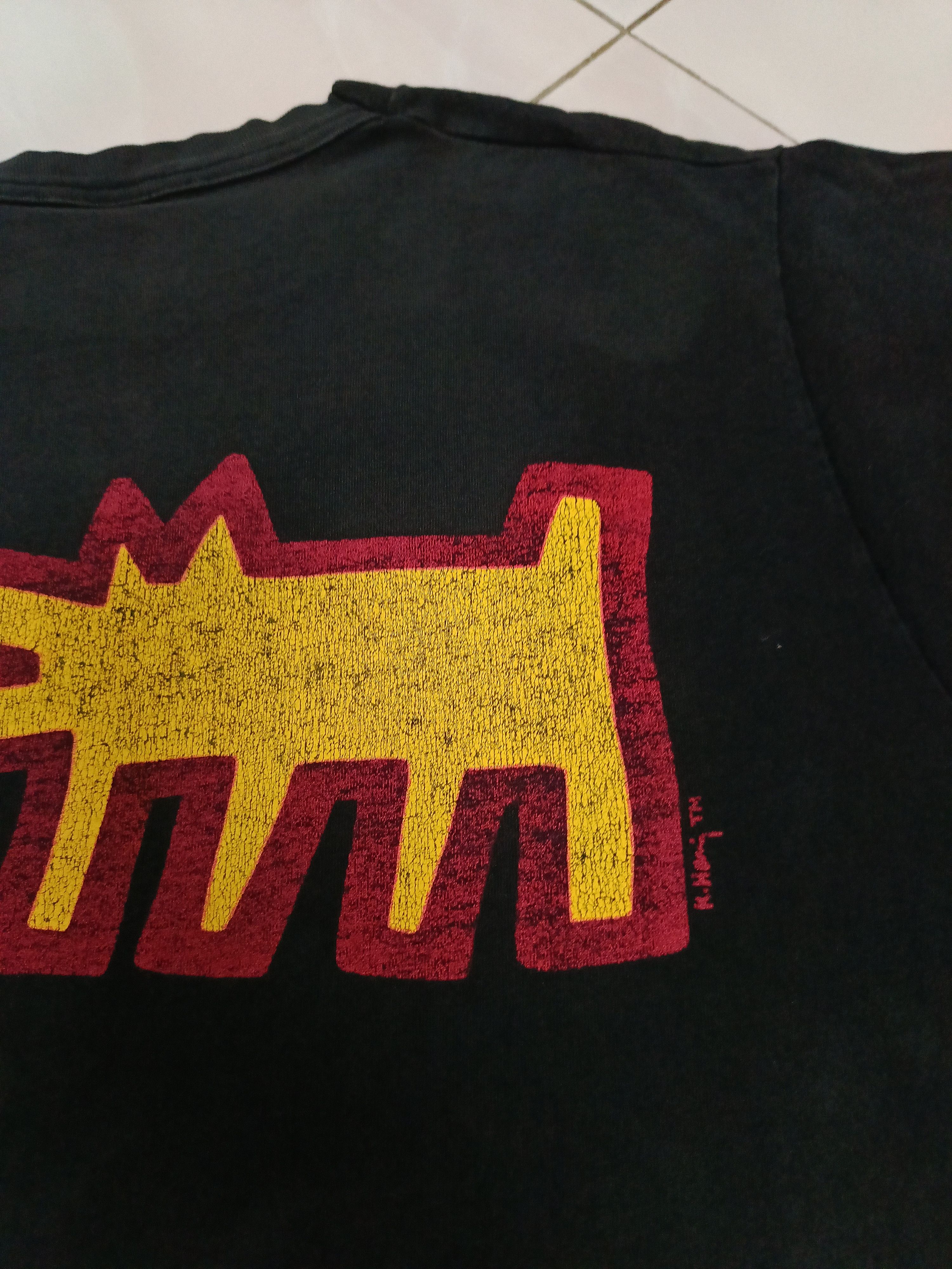 Keith Haring 90s Iconic Art Pop Shop Keith Haring Barking Dog Tee Size US M / EU 48-50 / 2 - 6 Thumbnail