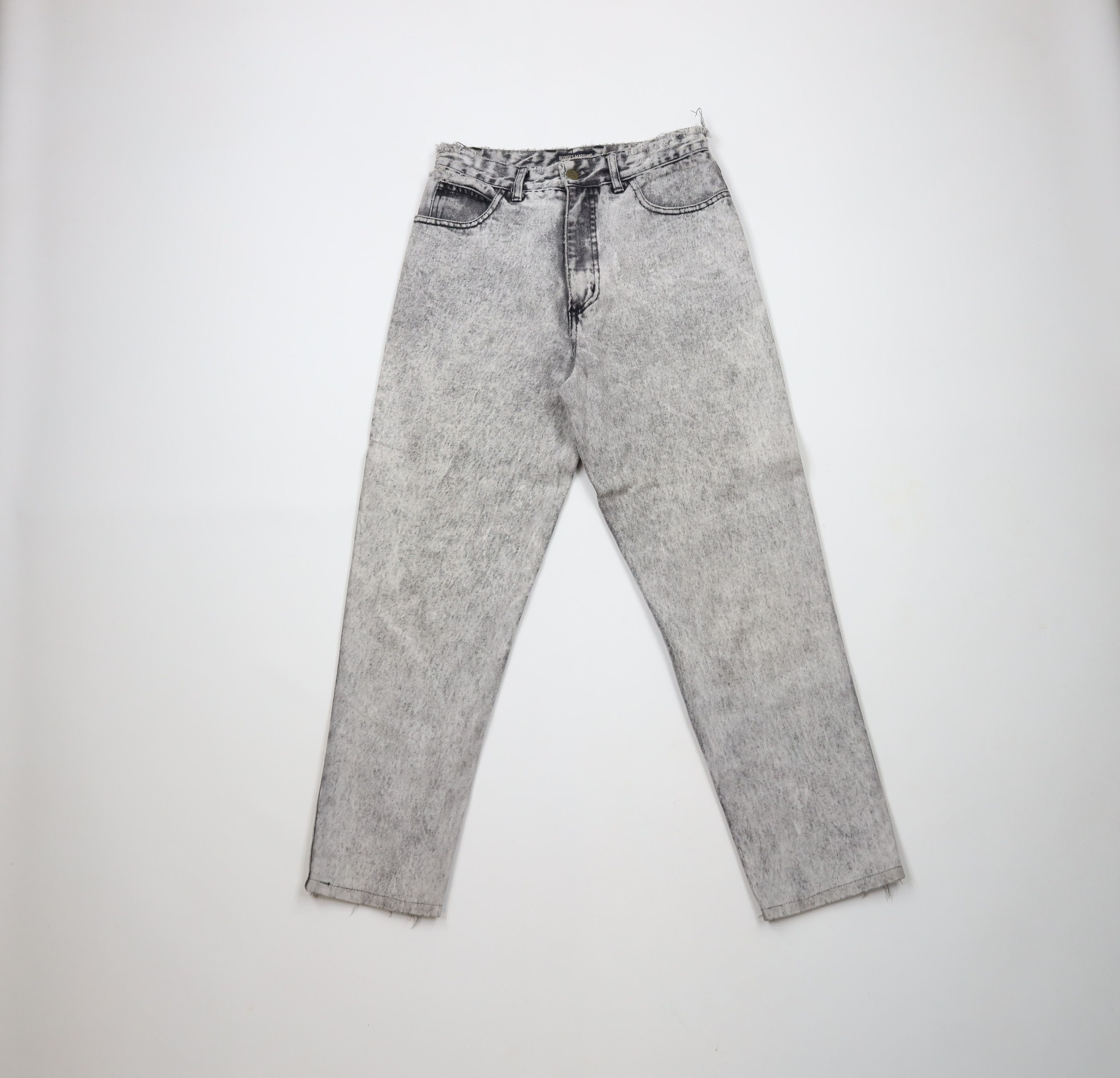 Guess × Vintage Vintage 80s Georges Marciano Guess Wash Tapered Leg Jeans Size 31" - 1 Thumbnail