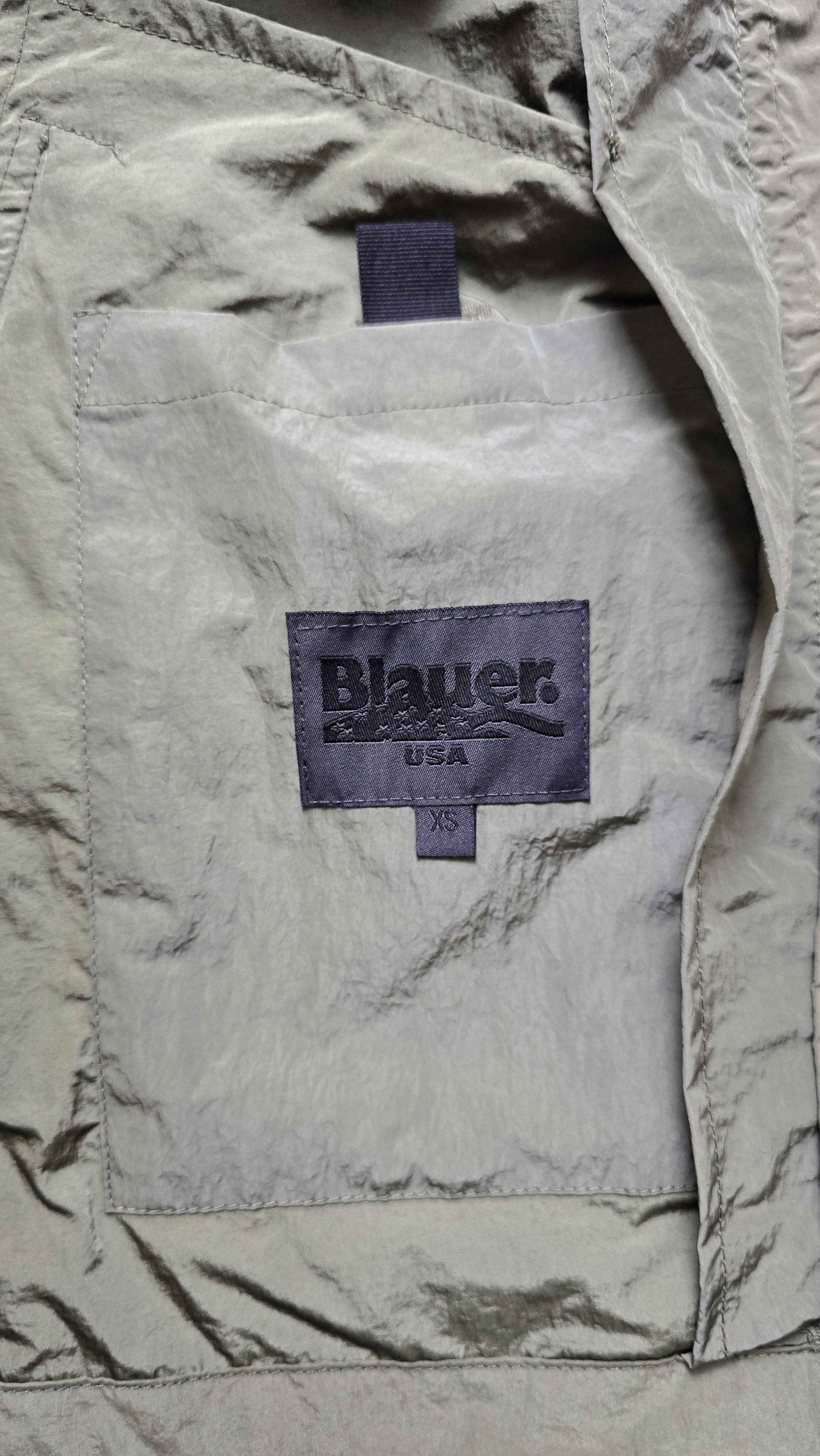 Other Blauer USA Metal Neon Nylon Jacket Hooded Techwear Gorpcore Size XS / US 0-2 / IT 36-38 - 17 Thumbnail