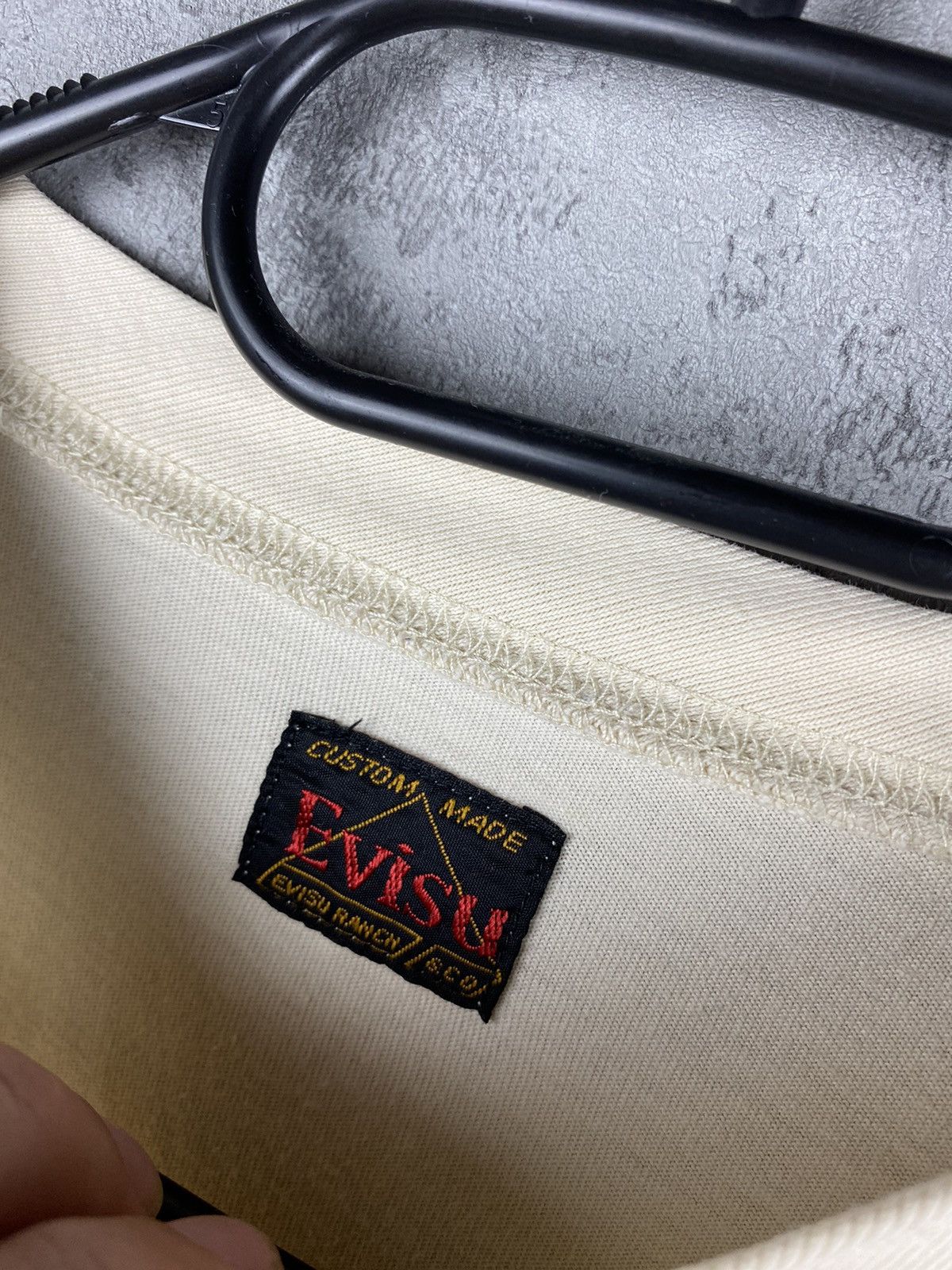 Evisu Evisu Japan vintage beige T-shirt big logo Size US M / EU 48-50 / 2 - 3 Thumbnail
