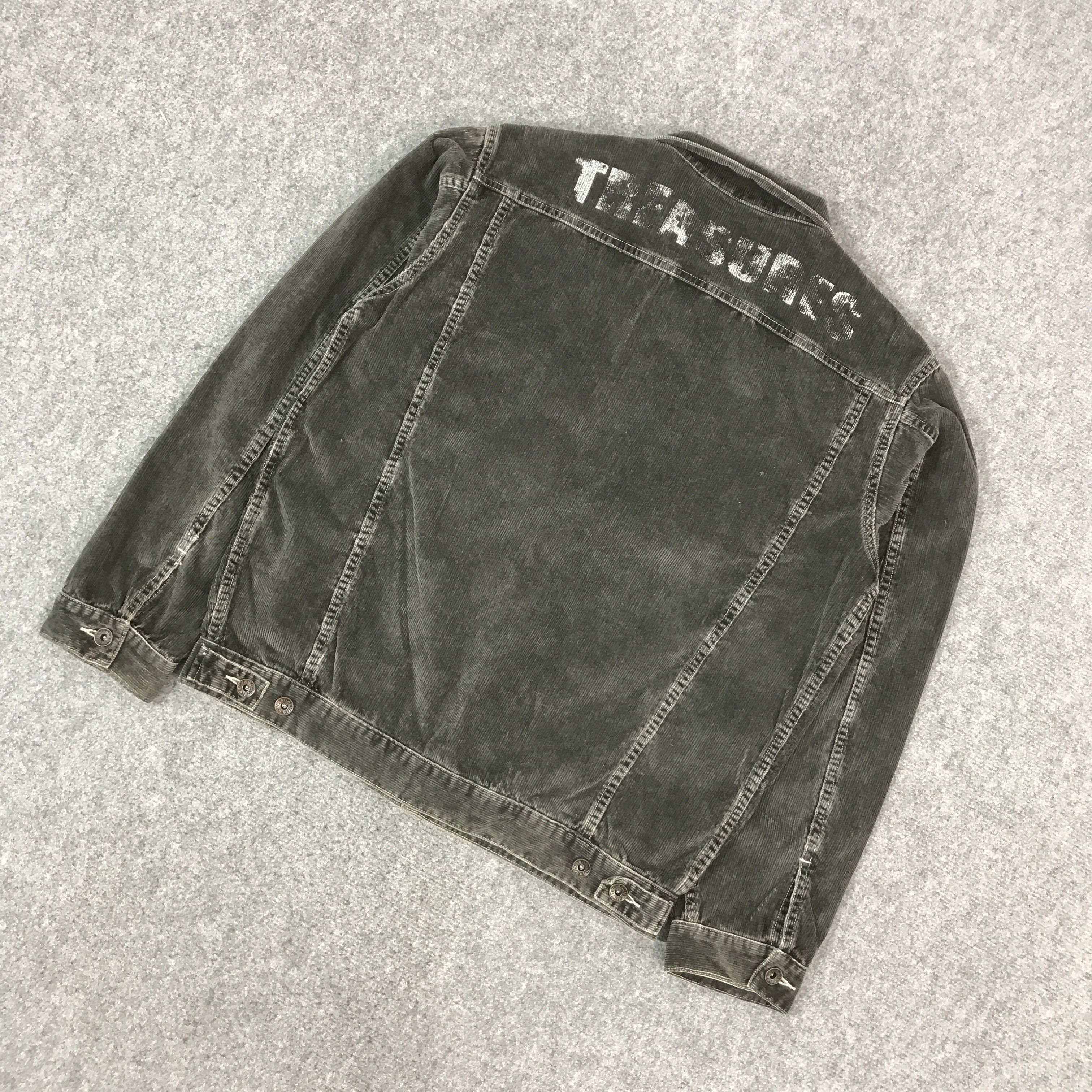 Japanese Brand GAIJIN MADE JAPAN CORDUROY BUTTON JACKET Size US L / EU 52-54 / 3 - 6 Thumbnail