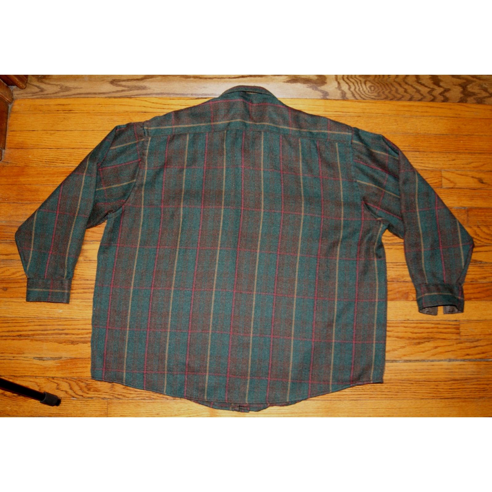 Van Heusen Vtg Van Heusen Plaid Flannel Shirt Mens XXL Acrylic Shacket Size US XXL / EU 58 / 5 - 5 Thumbnail