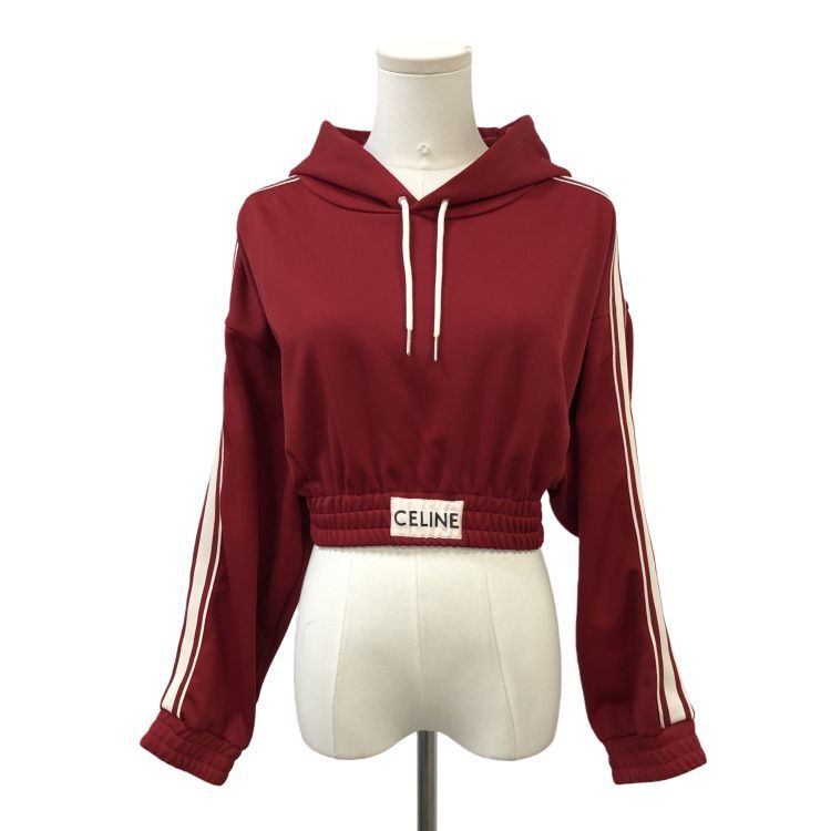 Celine Celine Logo Waistband Hoodie Size S Size S / US 4 / IT 40 - 1 Thumbnail