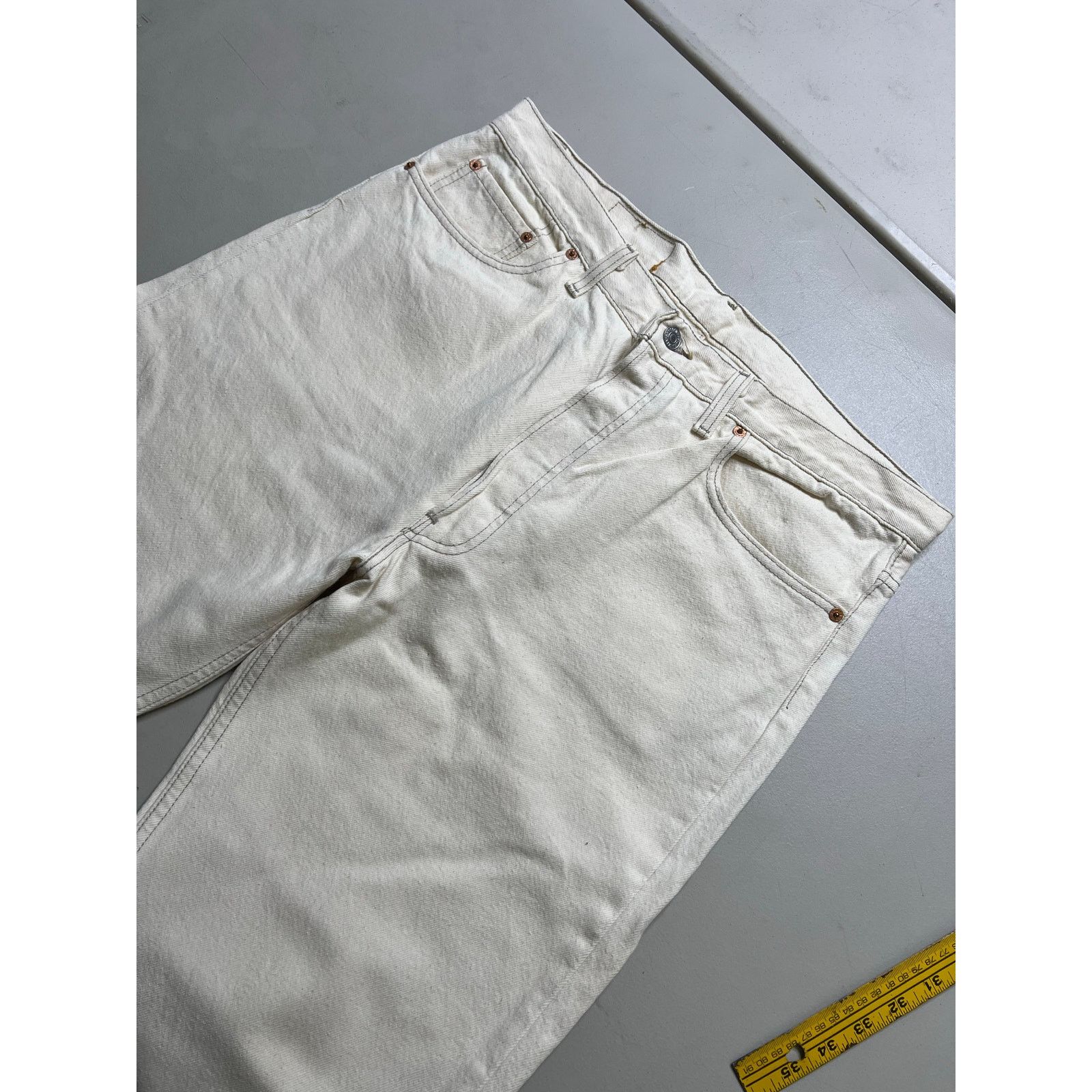 Levi's Levis 501 Vintage 90s USA XX Straight Leg 38x30 Act 36x30 Size US 38 / EU 54 - 10 Thumbnail