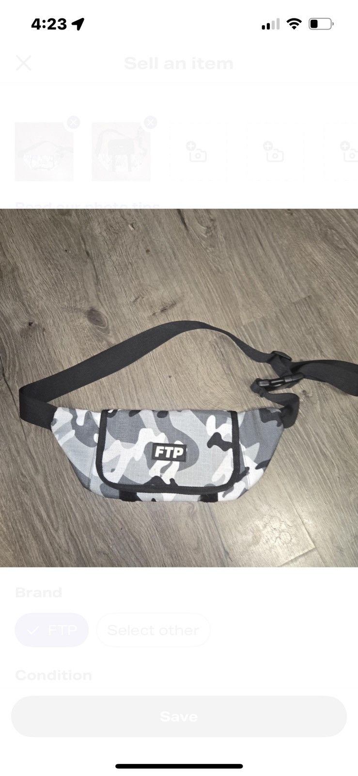 NEFF Ftp camo fanny pack Size ONE SIZE - 1 Thumbnail