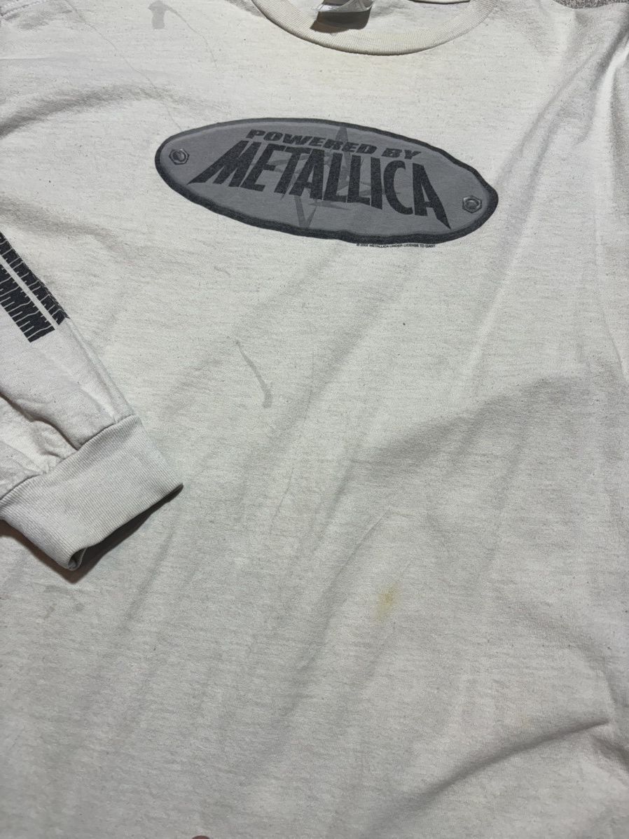 Band Tees Vintage Metallica Shirt XLarge 2002 Long Sleeve Pre Owned Size US XL / EU 56 / 4 - 6 Thumbnail