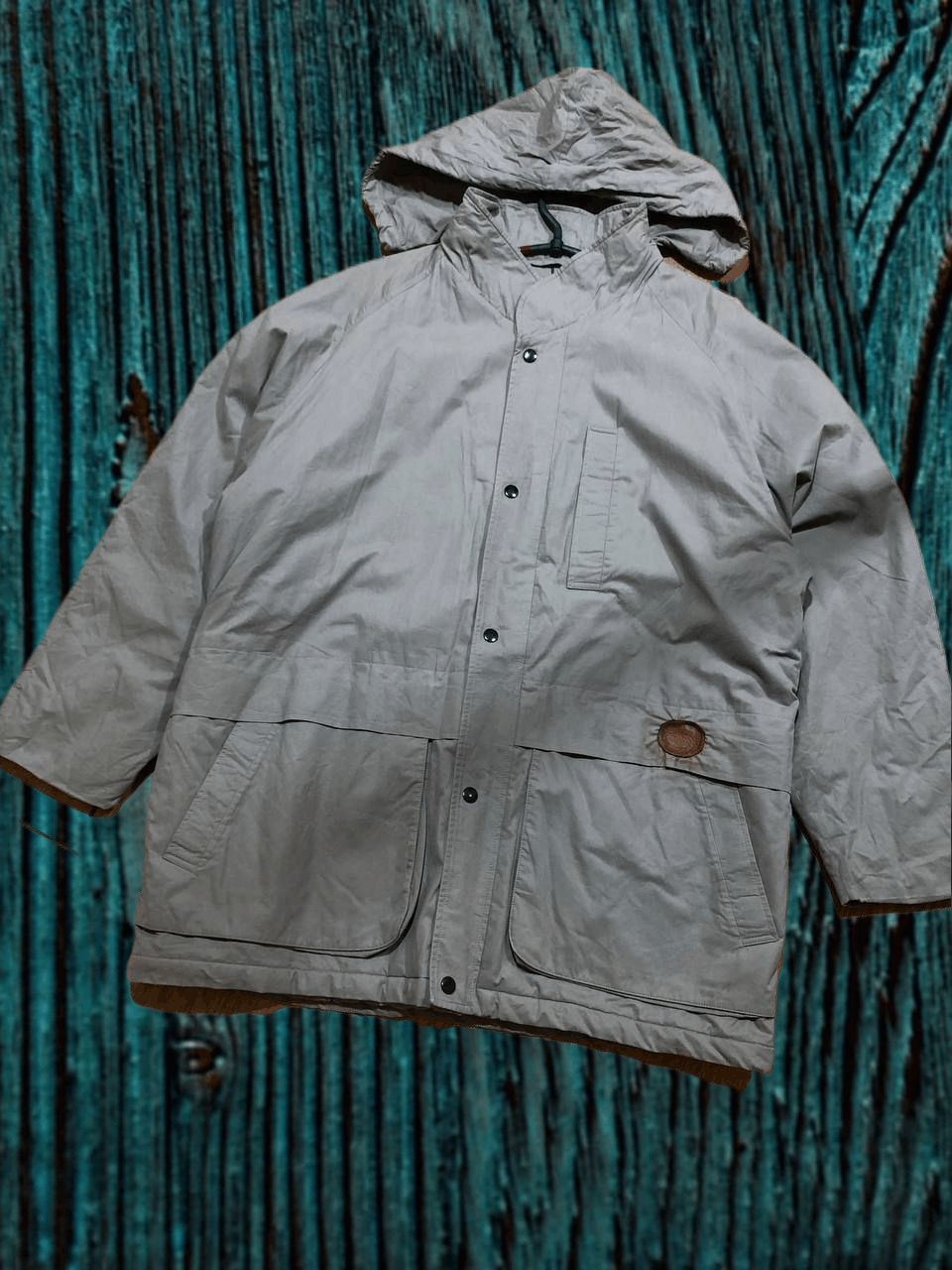 Burberry Burberrys Old collar coat beige coat Distressed Faded Y2K Size US L / EU 52-54 / 3 - 1 Thumbnail