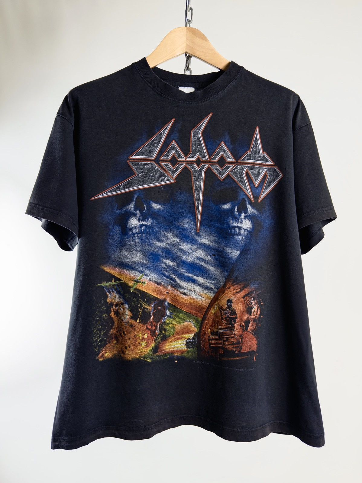 Band Tees 00s Vintage Sodom Agent Orange Thrash Metal Rock Tee T-Shirt Size US L / EU 52-54 / 3 - 1 Thumbnail