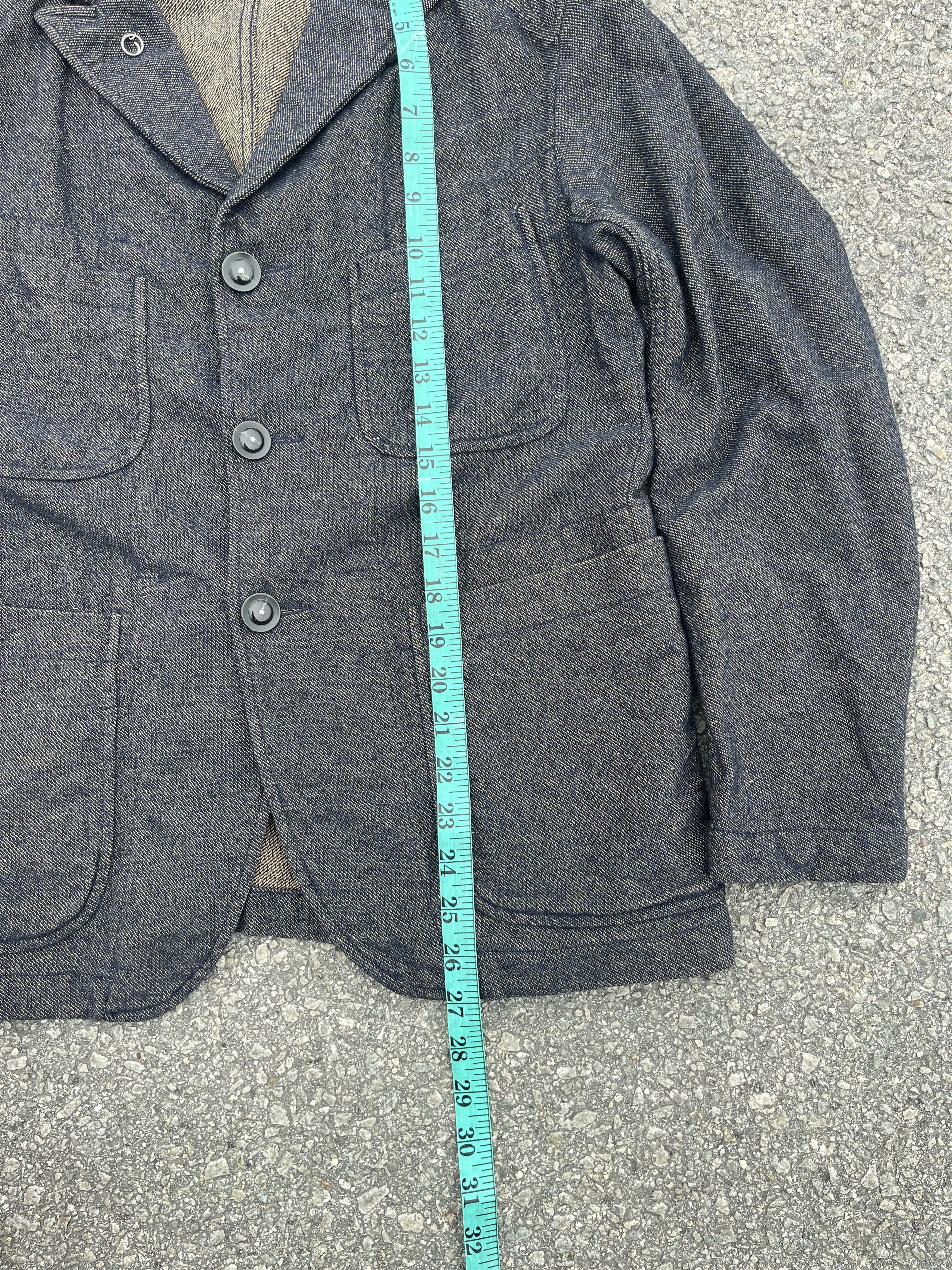 Engineered Garments Wool Denim Rust Shining Chore Blazer Jacket Style sz XS Size US XS / EU 42 / 0 - 8 Thumbnail