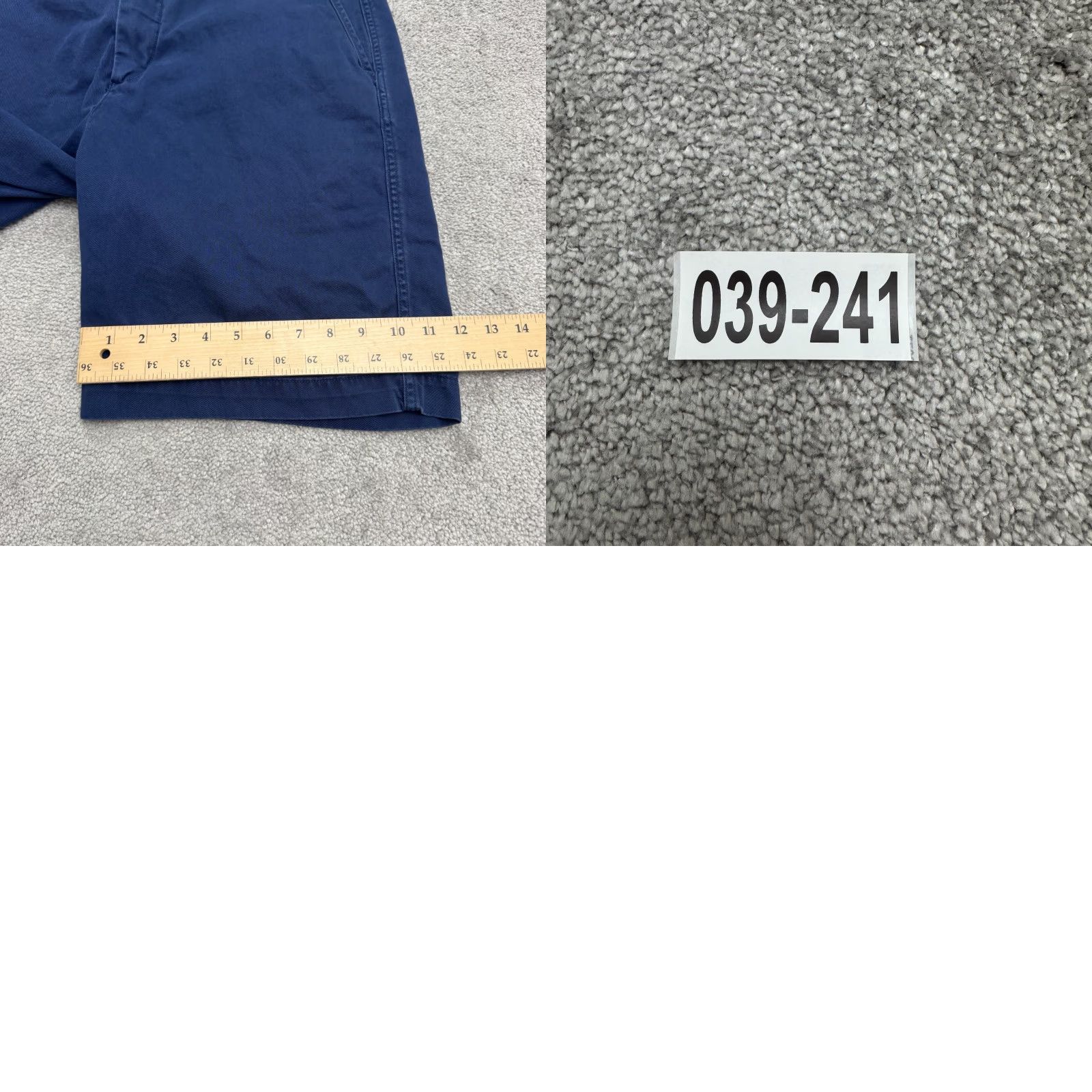 Polo Ralph Lauren Polo Ralph Lauren Relaxed Fit Chino Shorts Mens 32 Navy Blue Cotton Flat Front Size US XS / EU 42 / 0 - 9 Thumbnail