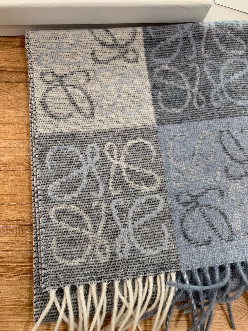 Loewe LOEWE Cashmere scarf Size ONE SIZE - 9 Thumbnail