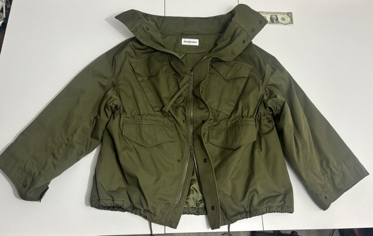 Balenciaga Military Swing Parka AW19 Size US M / EU 48-50 / 2 - 1 Thumbnail