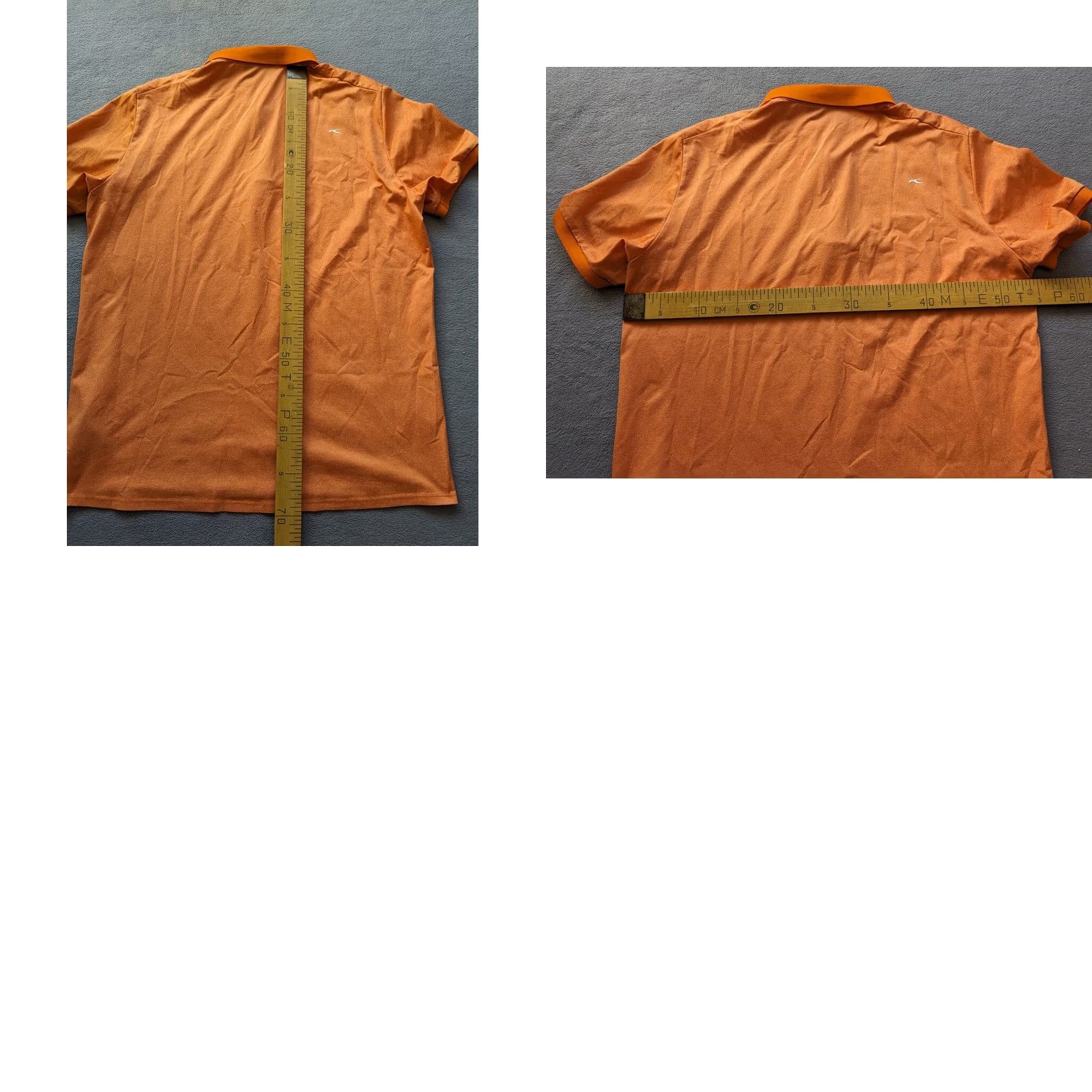 KJUS KJUS Golf Polo Shirt Mens Size M Orange Size US M / EU 48-50 / 2 - 10 Thumbnail