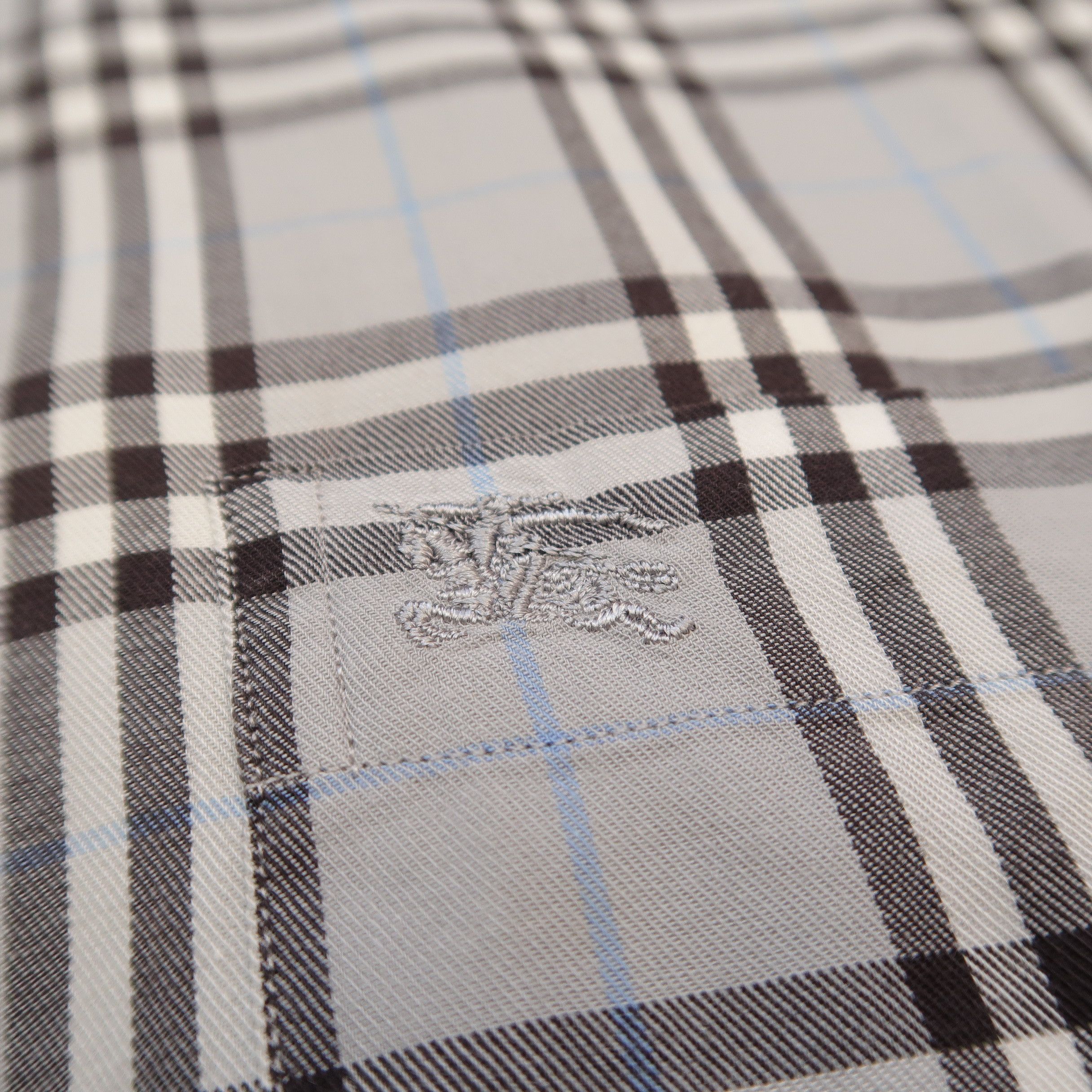 Burberry Burberry London Nova Check Gray Shirt Old Money Style Size US L / EU 52-54 / 3 - 6 Thumbnail