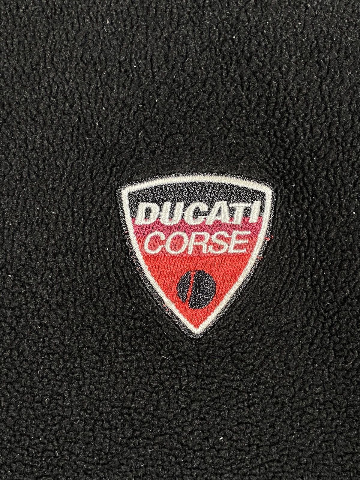 Ducati × Vintage Vintage Ducati Corse Racing Super Bike Fleece Bomber Size US L / EU 52-54 / 3 - 7 Thumbnail